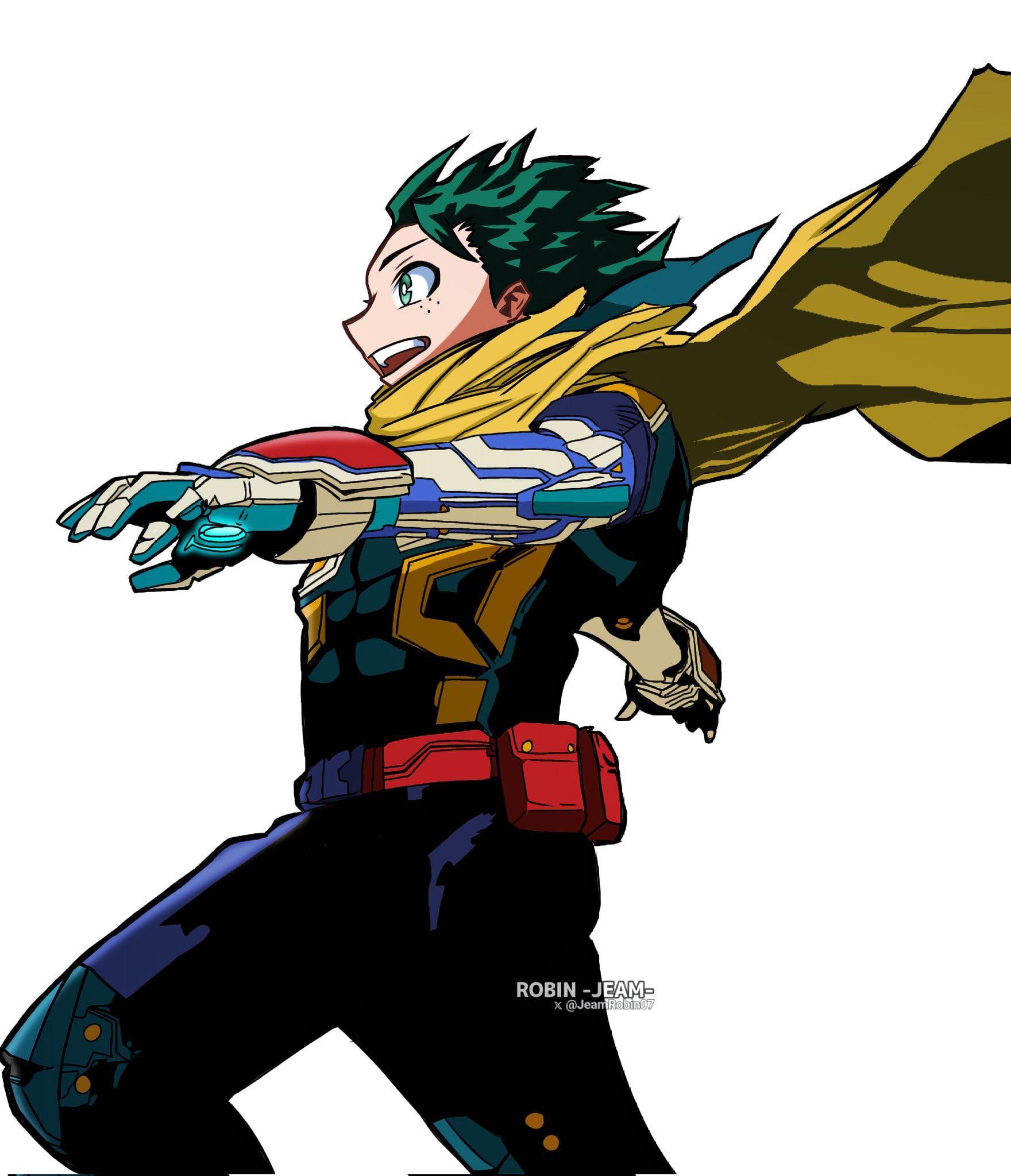 All iron Deku suit issues