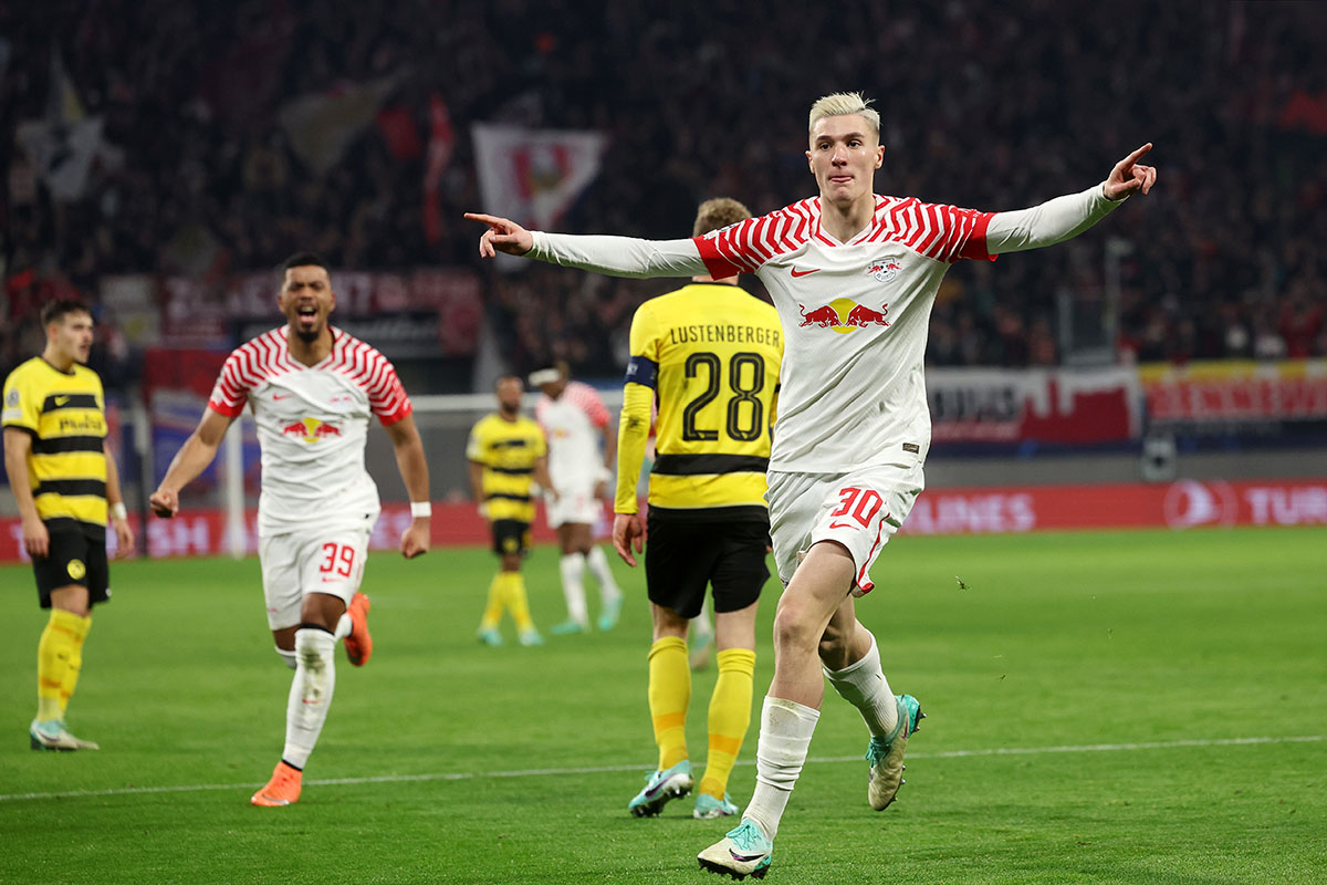 Benjamin Šeško continues scoring streak for RB Leipzig in Bundesliga