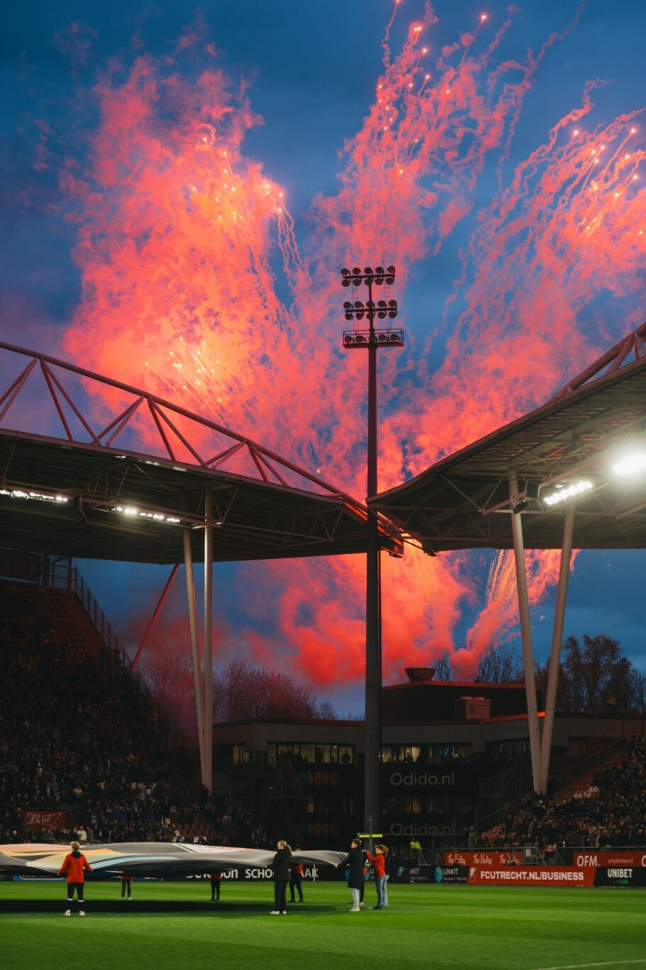 Eredivisie. The Stands of. FC Utrecht