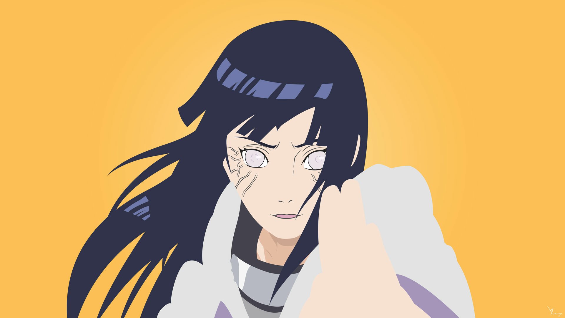 Download Hinata Hyuga Anime Naruto Byakugan (Naruto) HD Wallpaper