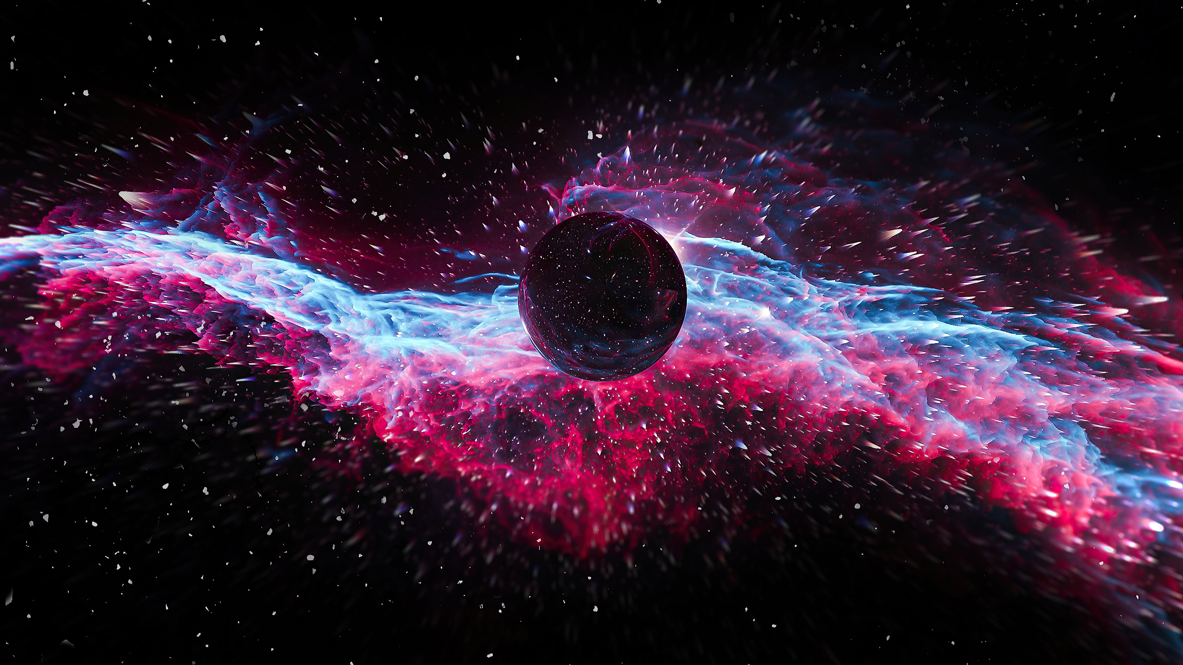 ScIfi Black Hole Wallpaper 4k for Desktop
