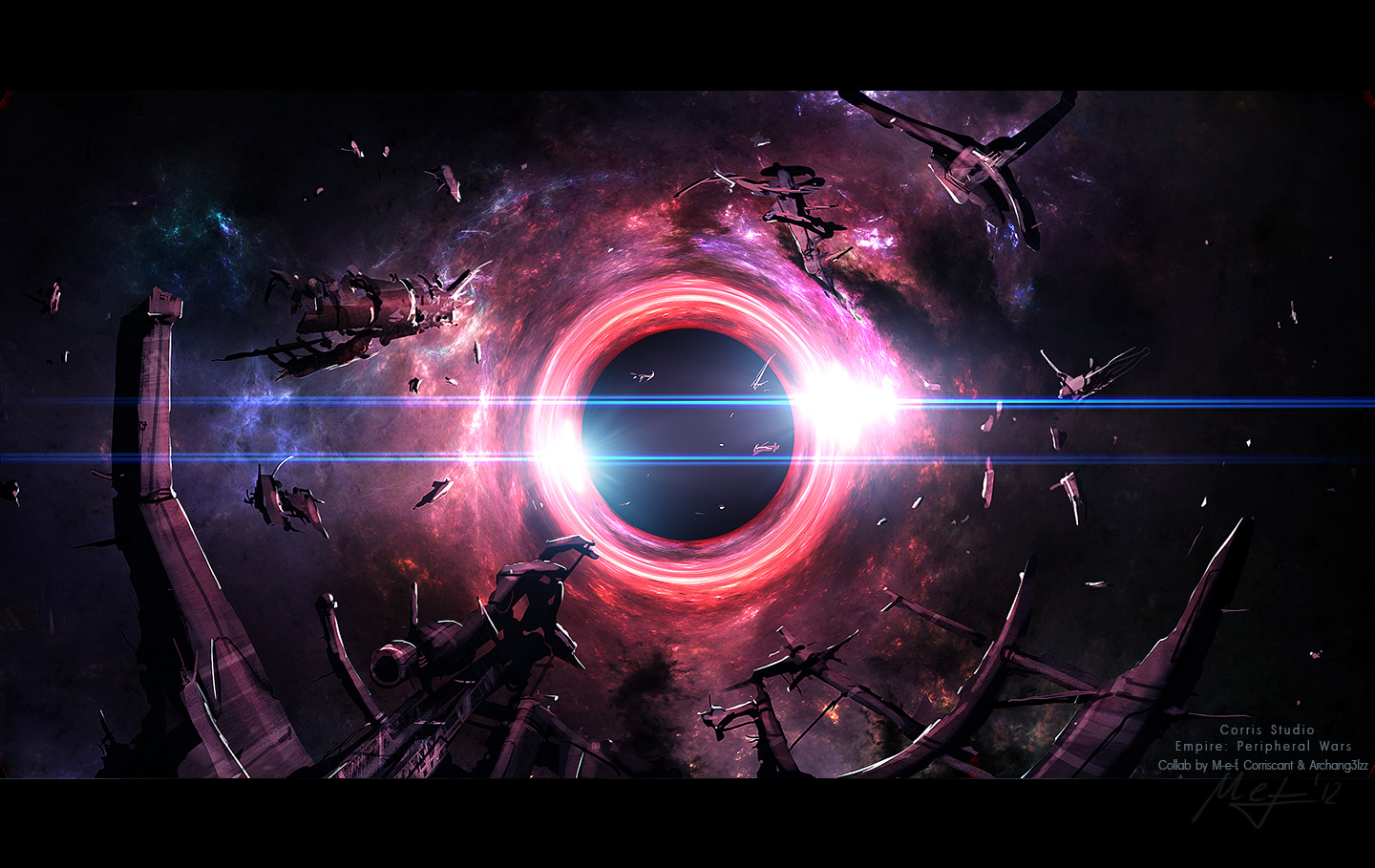 Download Sci Fi Black Hole Art