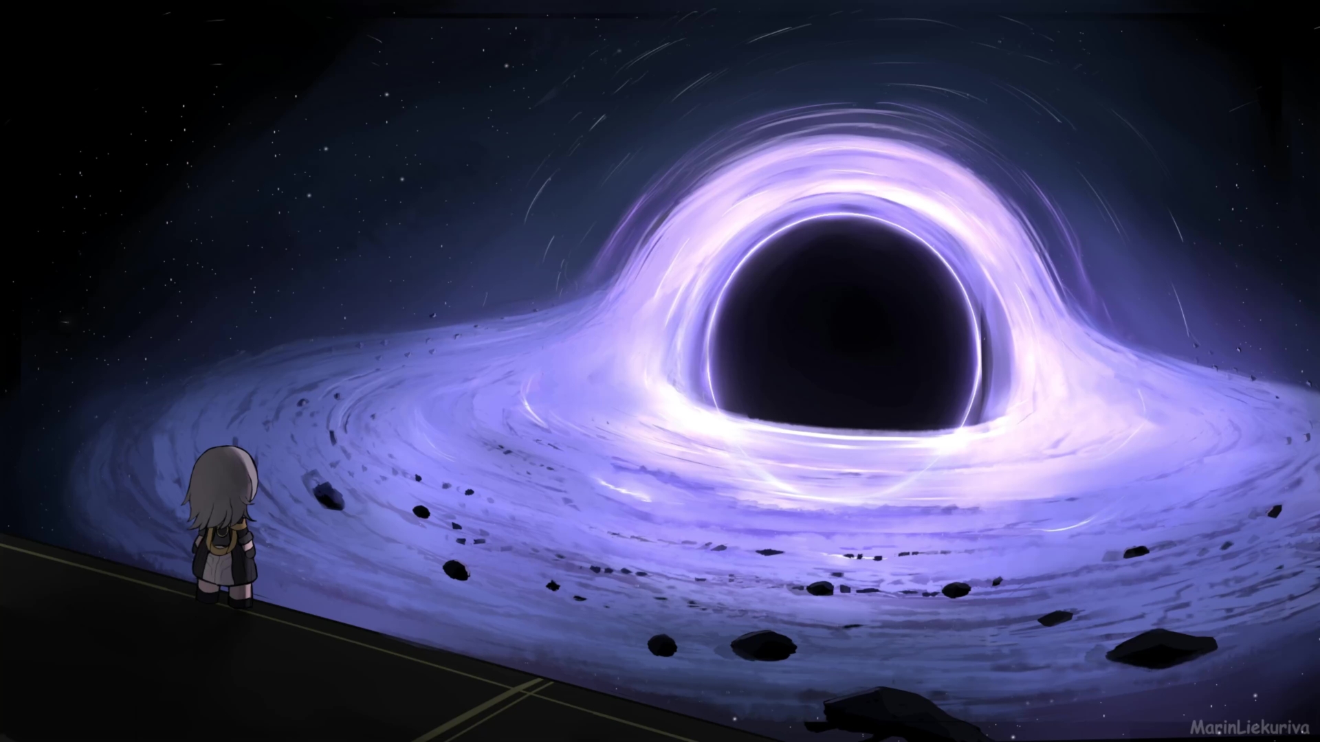 Black Hole Live Wallpaper, Animated Wallpaper