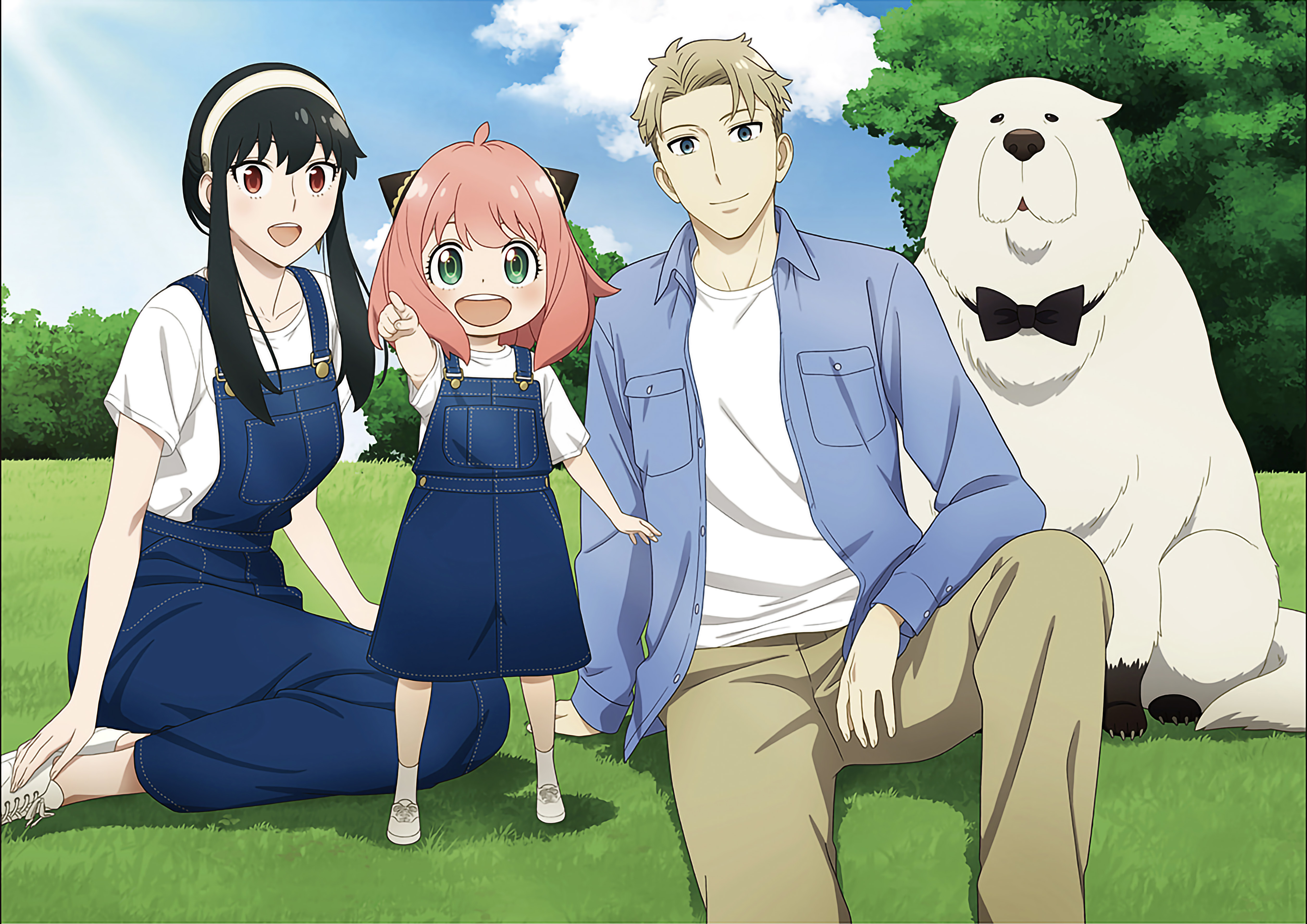 Spy x Family 4K Ultra HD: Yor, Anya, Loid & Bond United