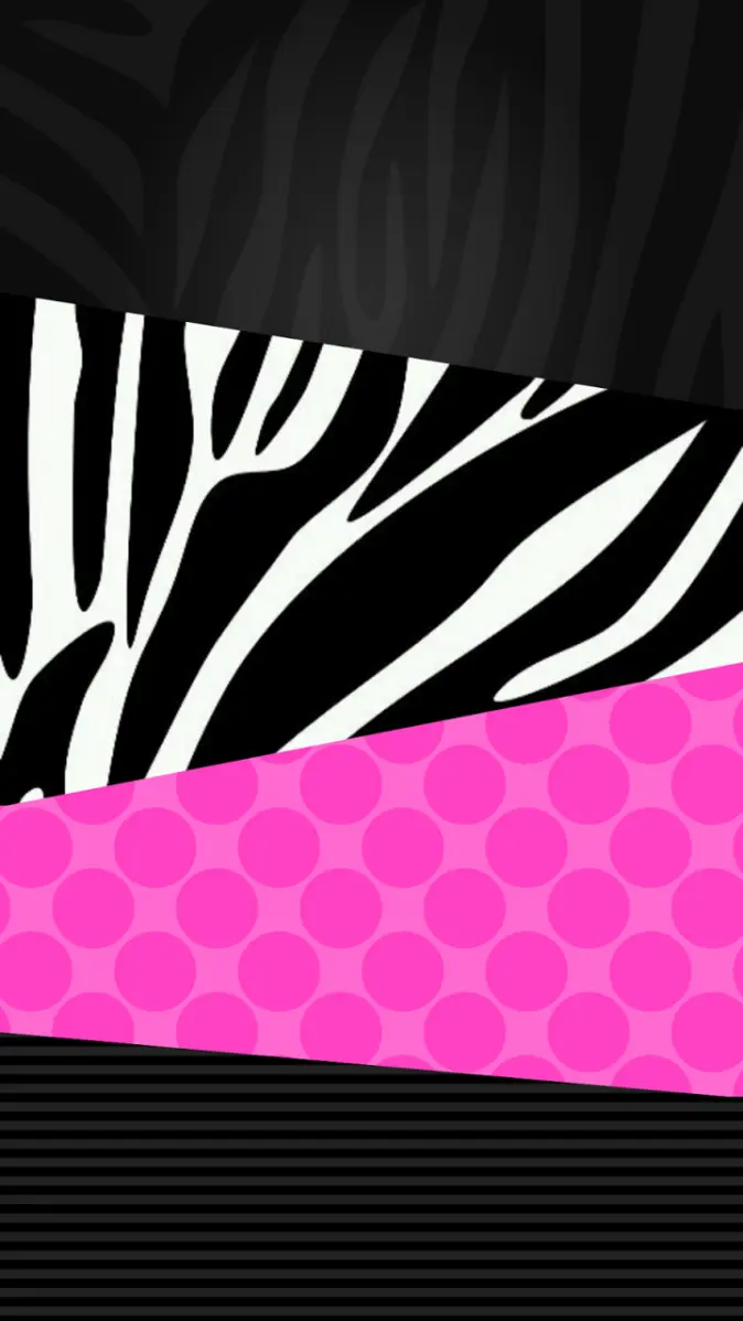 Pink animal print wallpaper