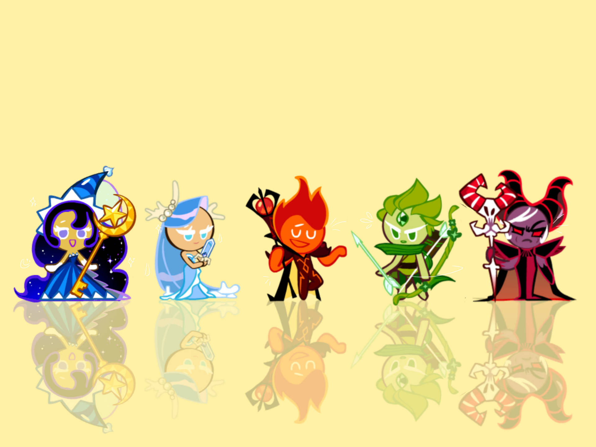 Download Cookie Run Kingdom Legendary Cookies Wallpaper