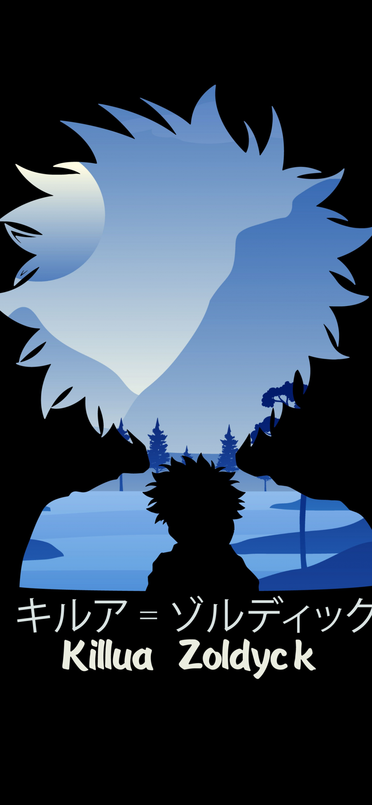 Killua Zoldyck Wallpaper 4K, AMOLED, Hunter x Hunter