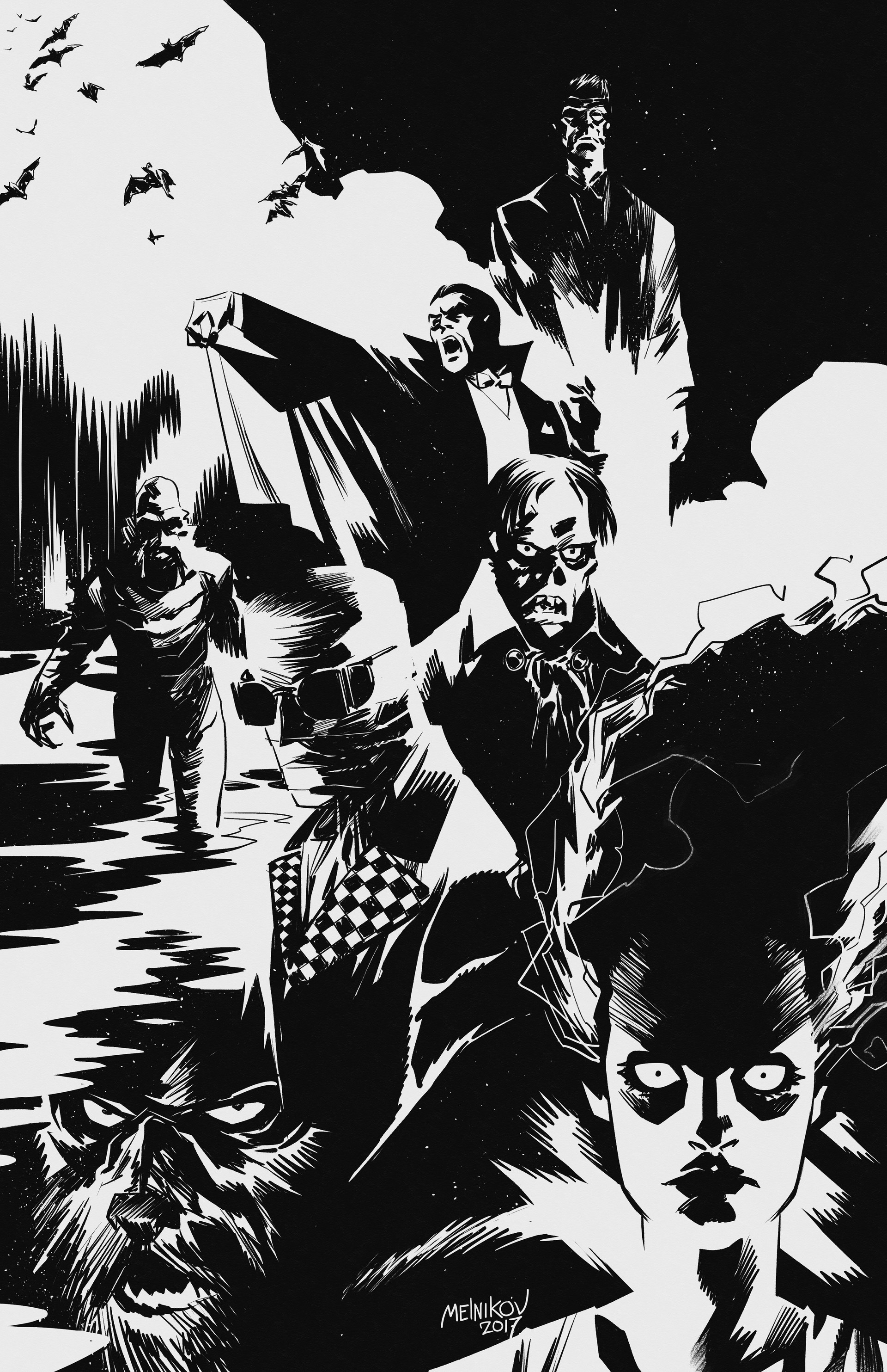 Universal Monsters Wallpaper