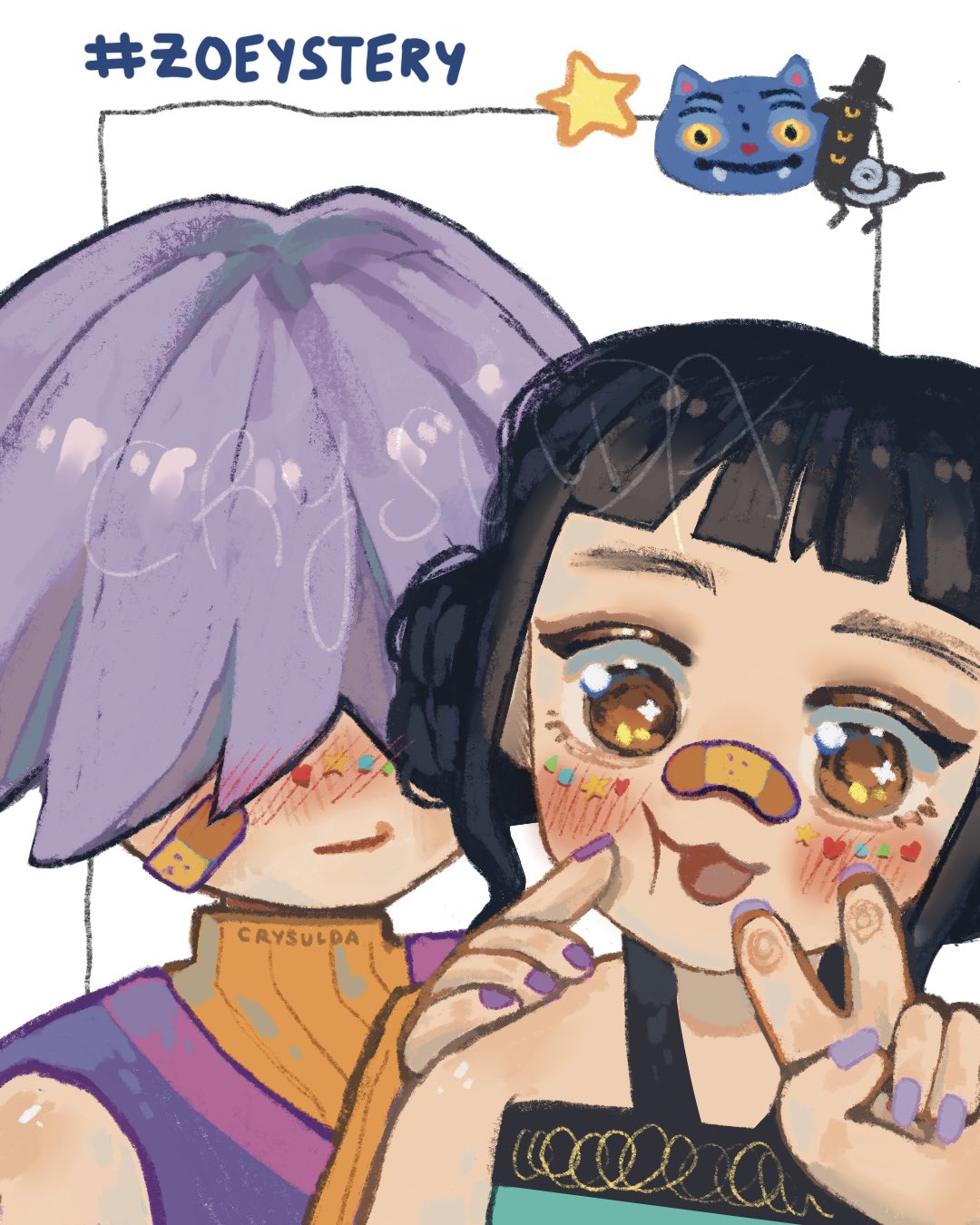 Crystal - [3 4] #zoeystery #zoey X #mystery #kpdh