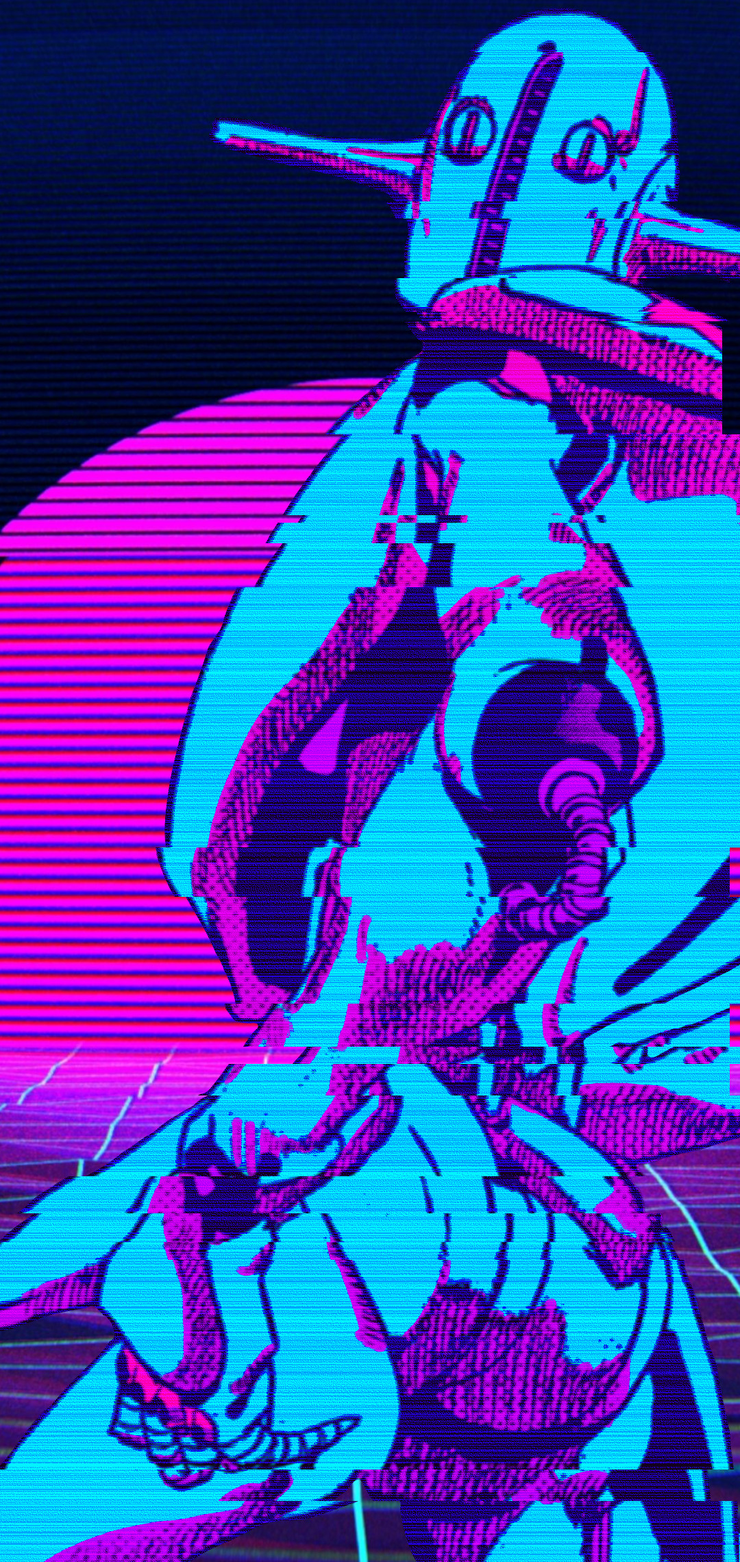 Vaporwave Soft & Wet wallpaper and icons for anon