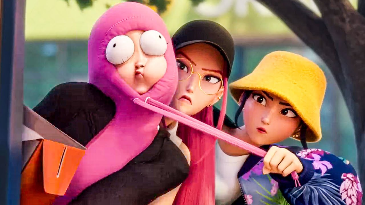 Huntrix Discover The Saja Boys Big Secret Pop Demon Hunters Clip