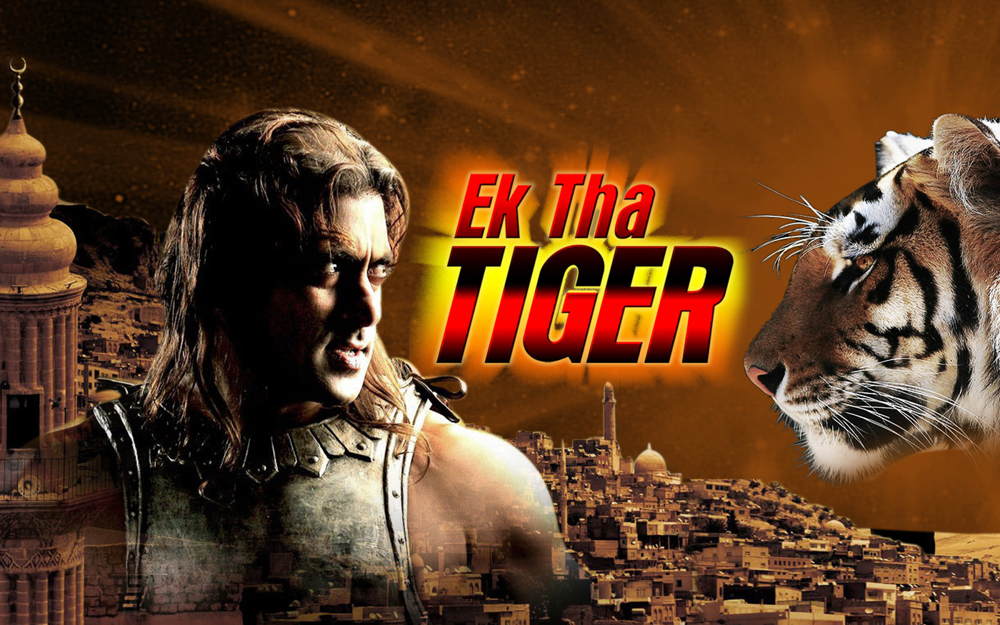 ek tha tiger poster by Manish Maheshwari at Coroflot.com