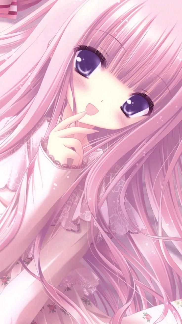 Cute Cartoon. Anime wallpaper phone, Pink wallpaper anime, Anime wallpaper