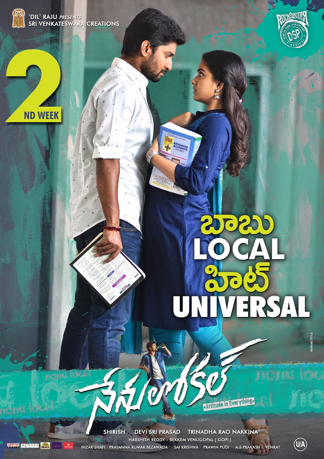 Telugu Cinema Photo News wallpaper Stills Pics Movie Reviews: Nenu Local 2nd Week Wallpaper