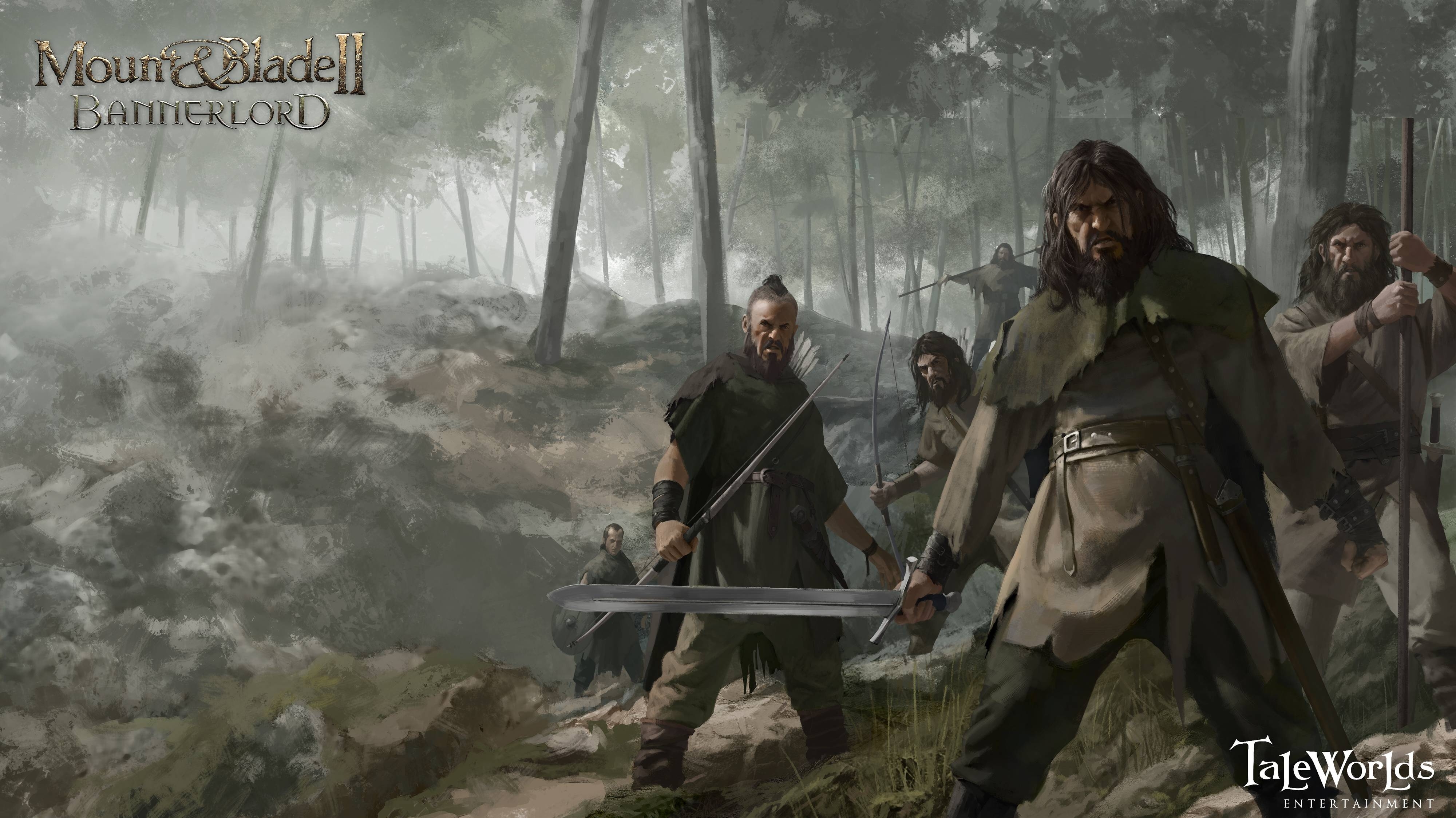 Wallpaper art, robbers, Mount and Blade 2: Bannerlord, Bannerlord, Mount and Blade 2 for mobile and desktop, section игры, resolution 4000x2246