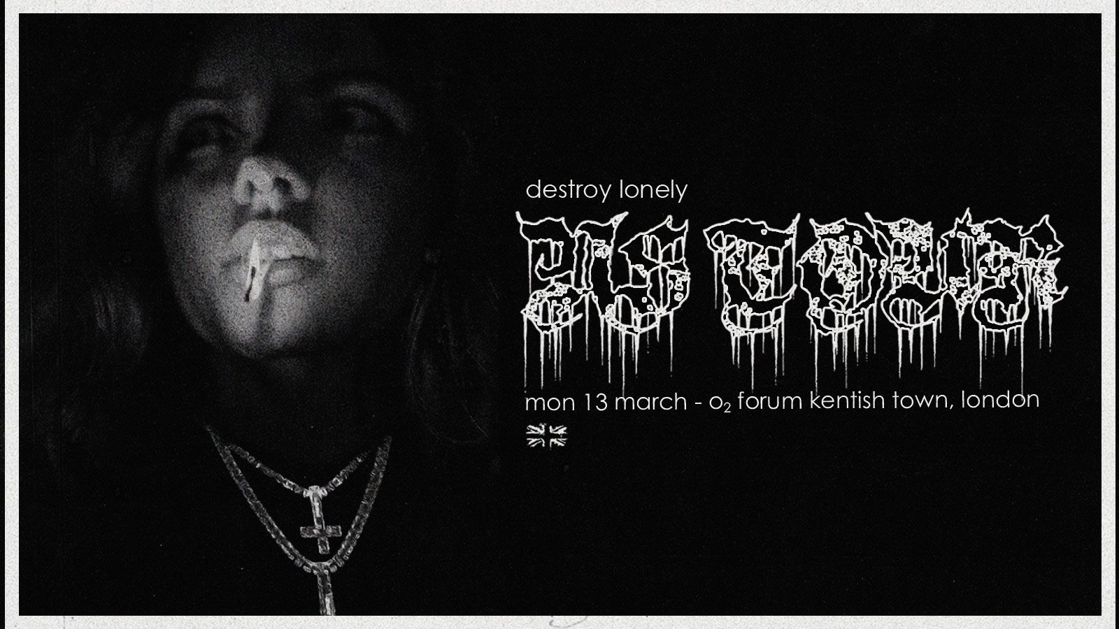 Live Nation UK: After dropping his new album 'NO STYLIST', will take over London's next March