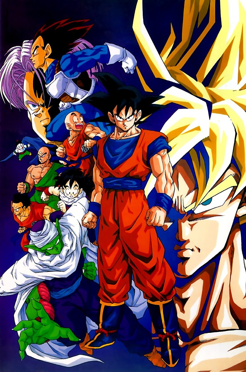 Dragon Ball Z Anime Premium POSTER MADE IN USA