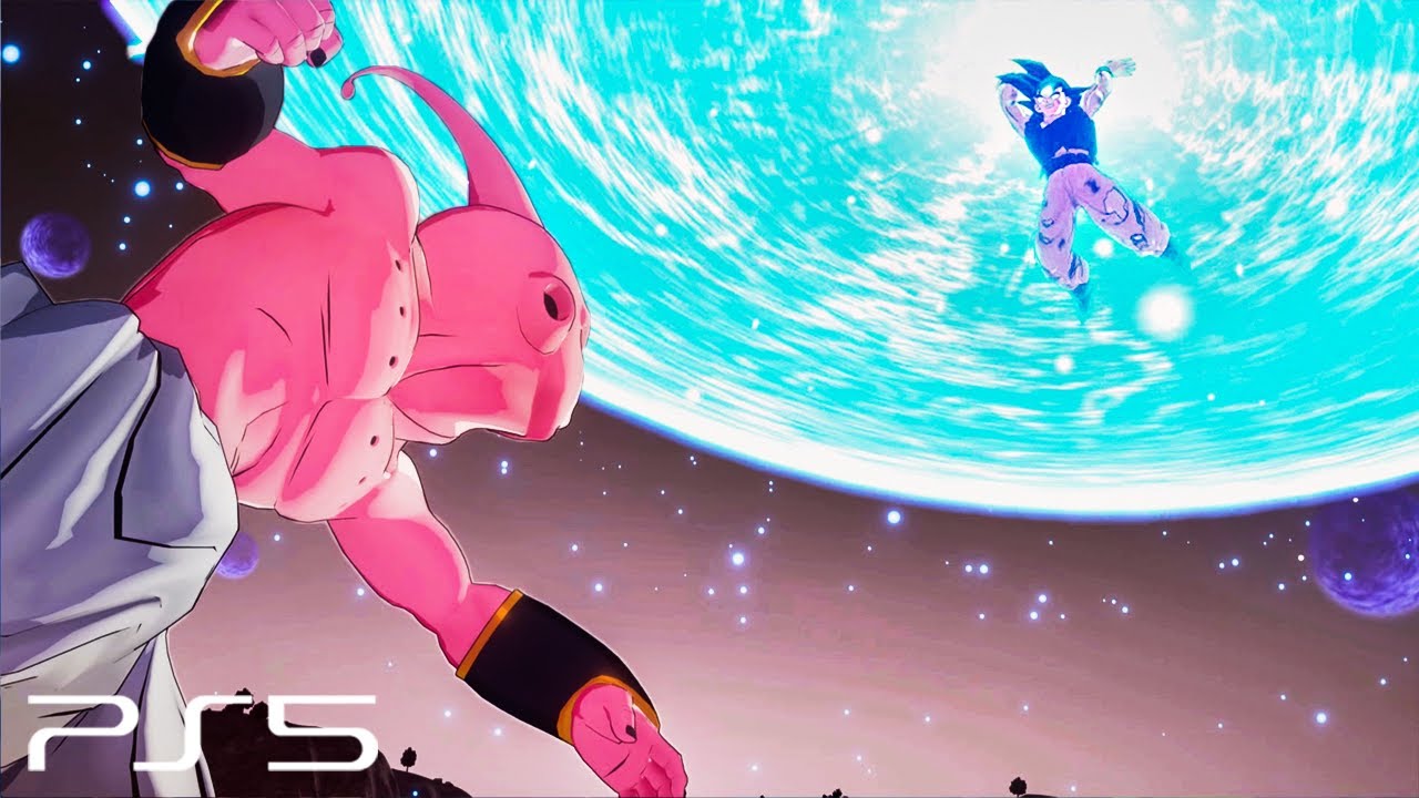 Dragon Ball Z: Kakarot PS5 Battle! Goku vs Kid Buu Boss Fight & Ending (4K 60FPS)
