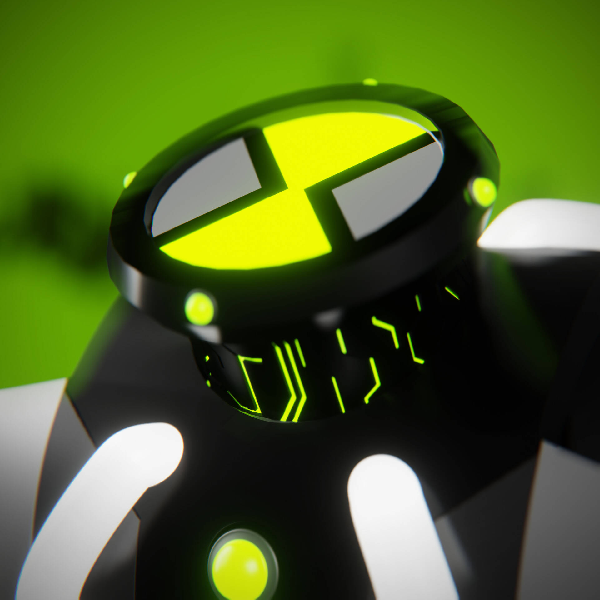 Download Ben 10 Omnitrix Close Up Wallpaper
