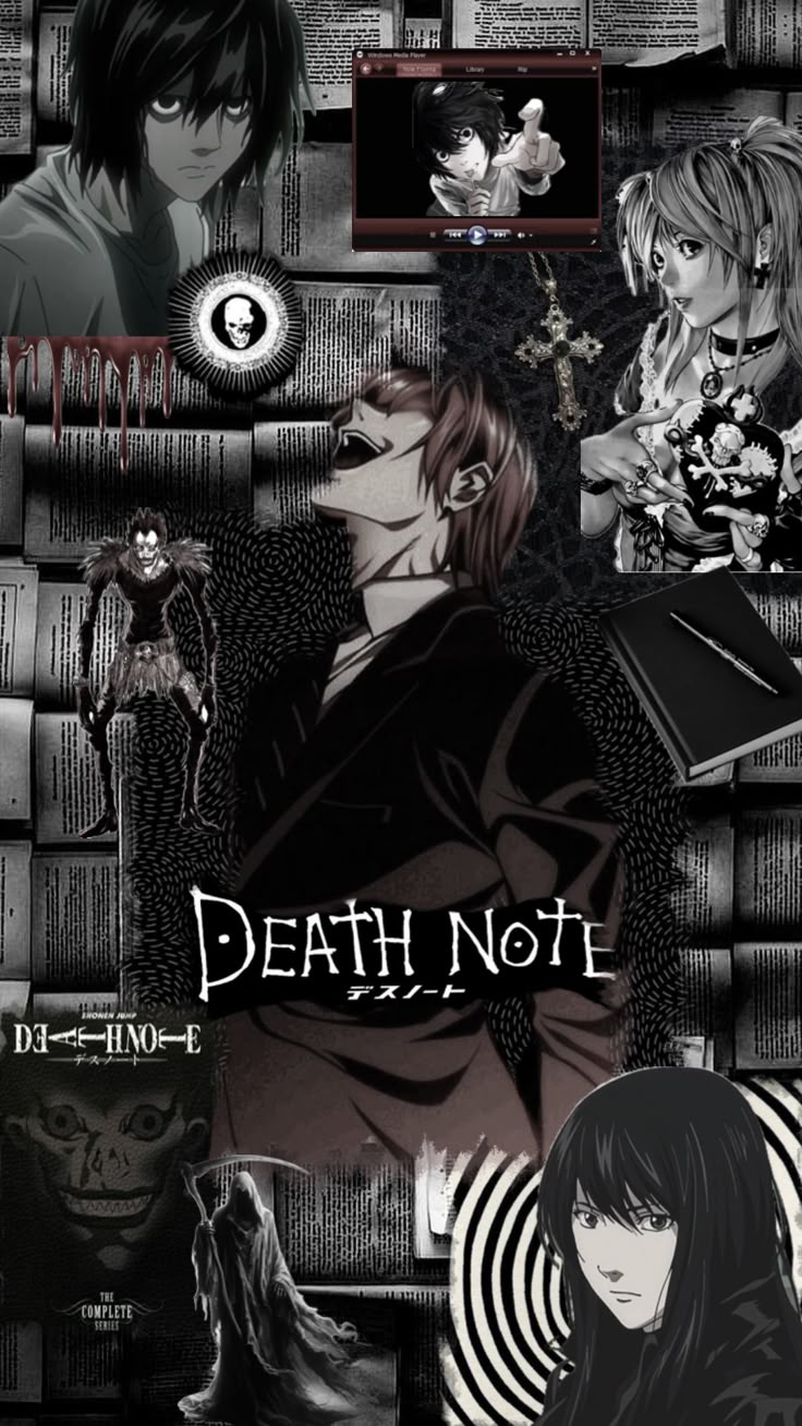 deathnote #anime #lightyagami #l #aesthetic