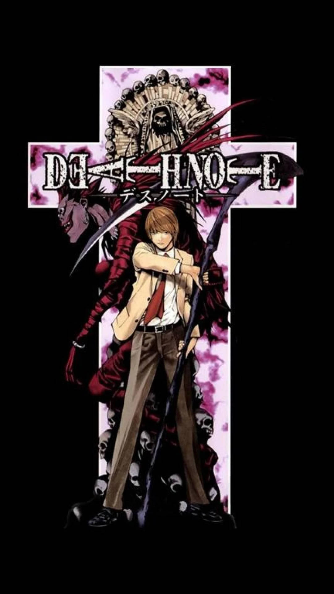 Download Cover Book 1 Death Note iPhone Wallpaper