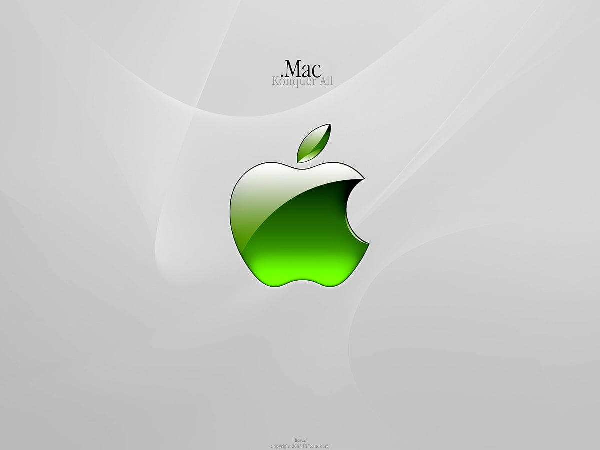 Apple Logo, Green, Design background. FREE Download picture