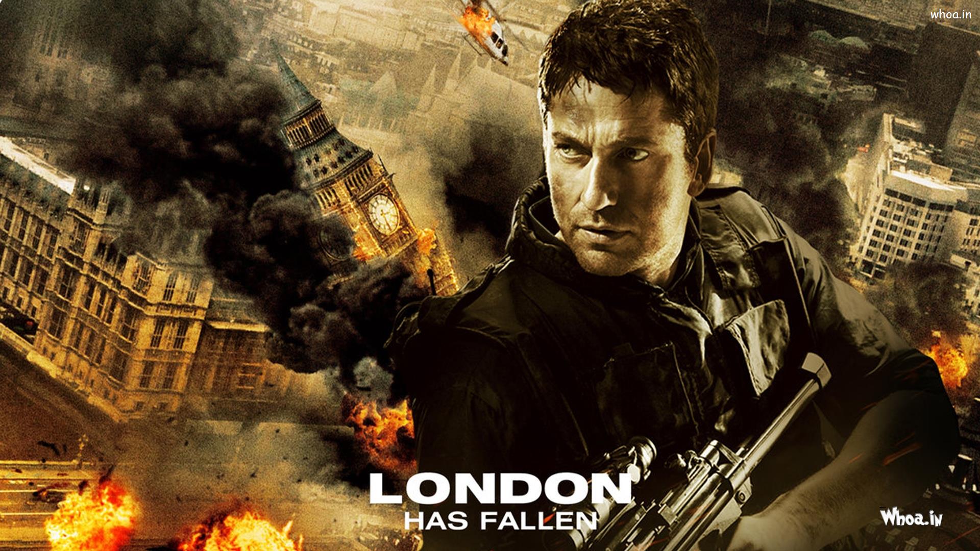 London Hass Fallen 2016 Hollywood Upcoming Movies Poster