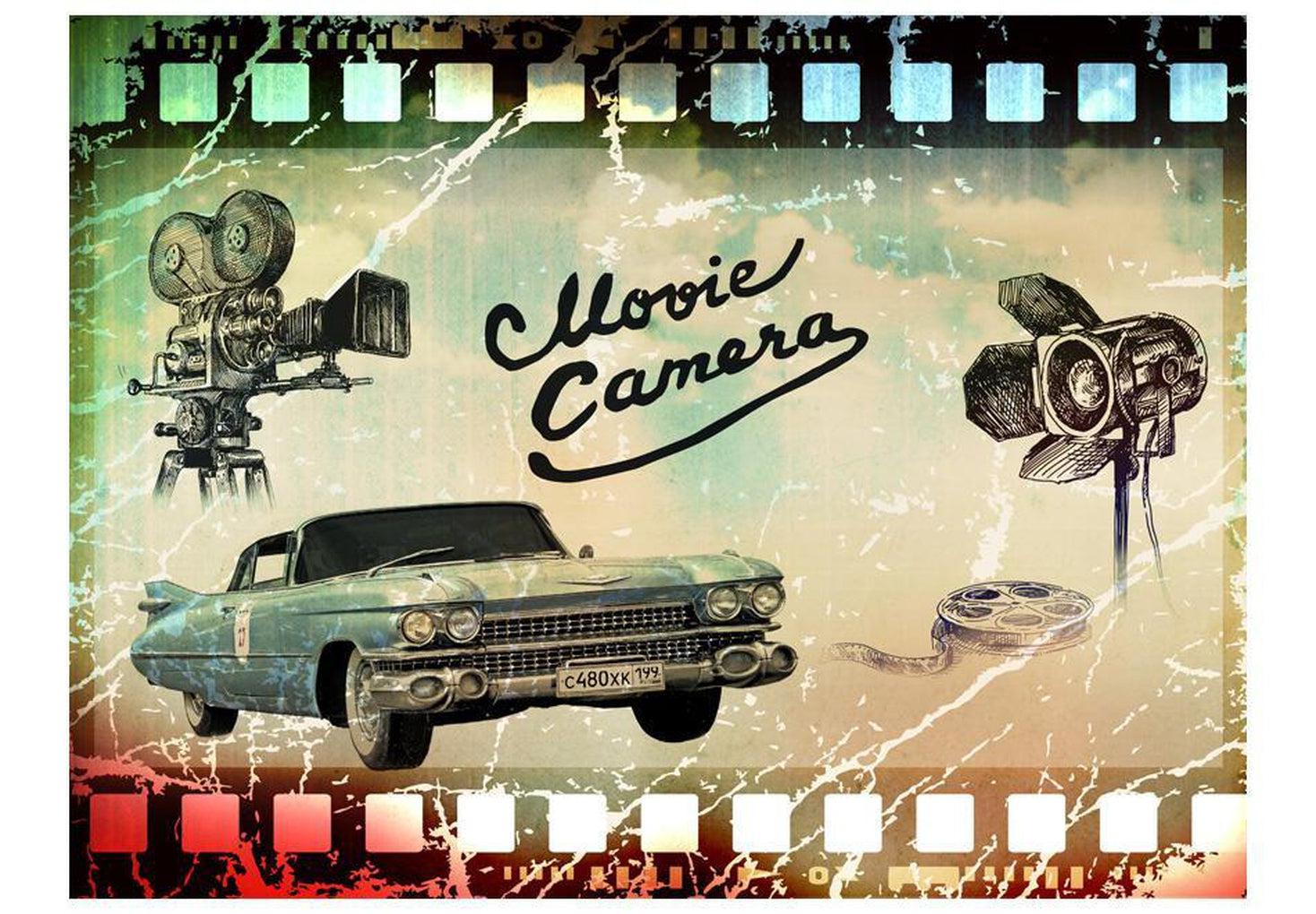 Vintage Wallpaper Wall Mural Hollywood Movie