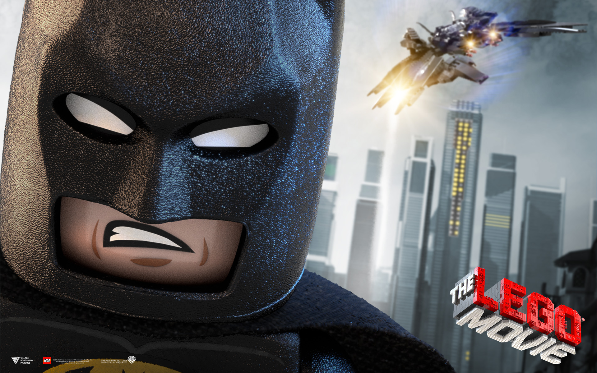 HD Wallpaper: Batman Hero from The Lego Movie Superhero Adventure