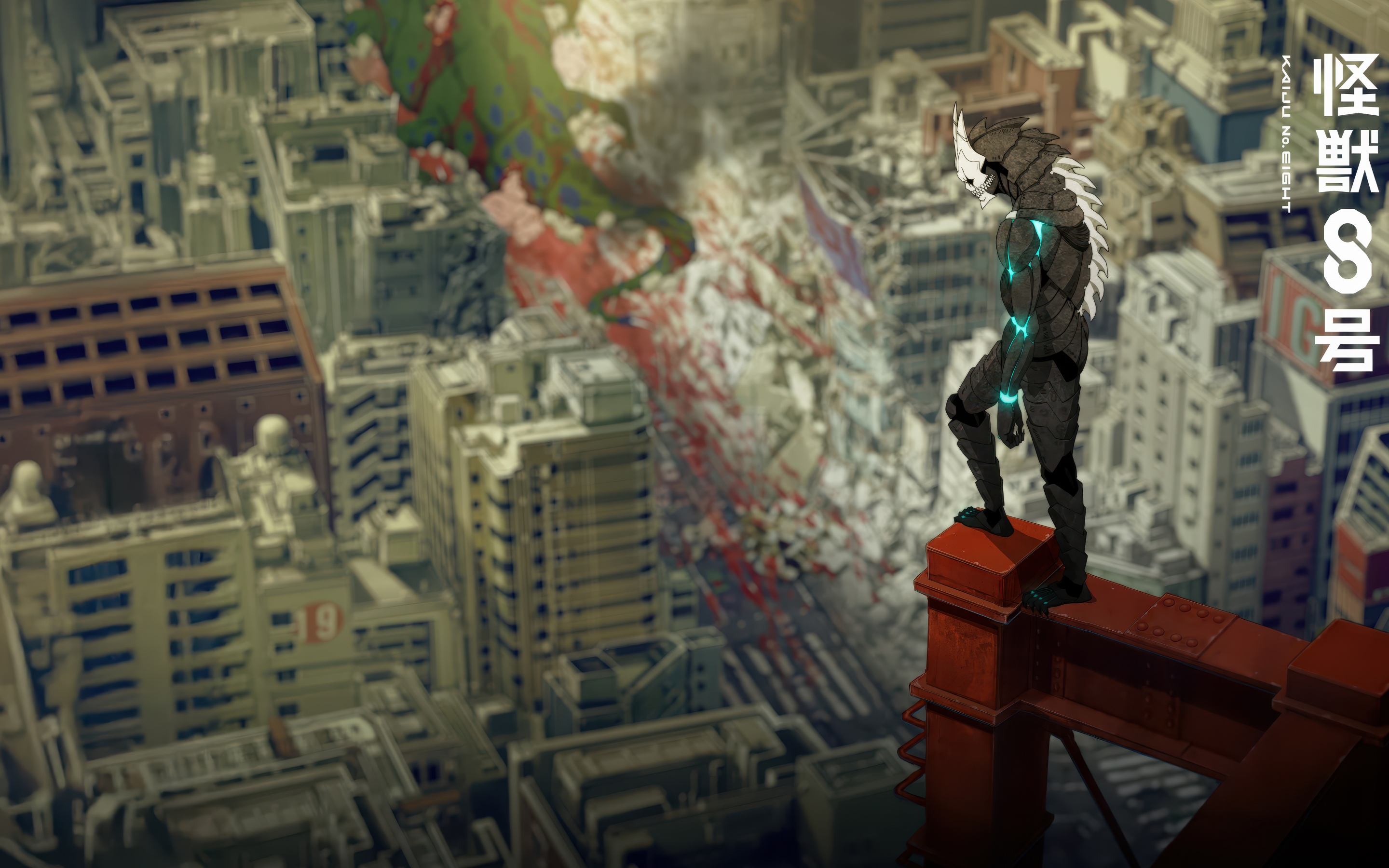 Kaiju No. 8 Wallpaper 4K, Monster Attack, Destruction