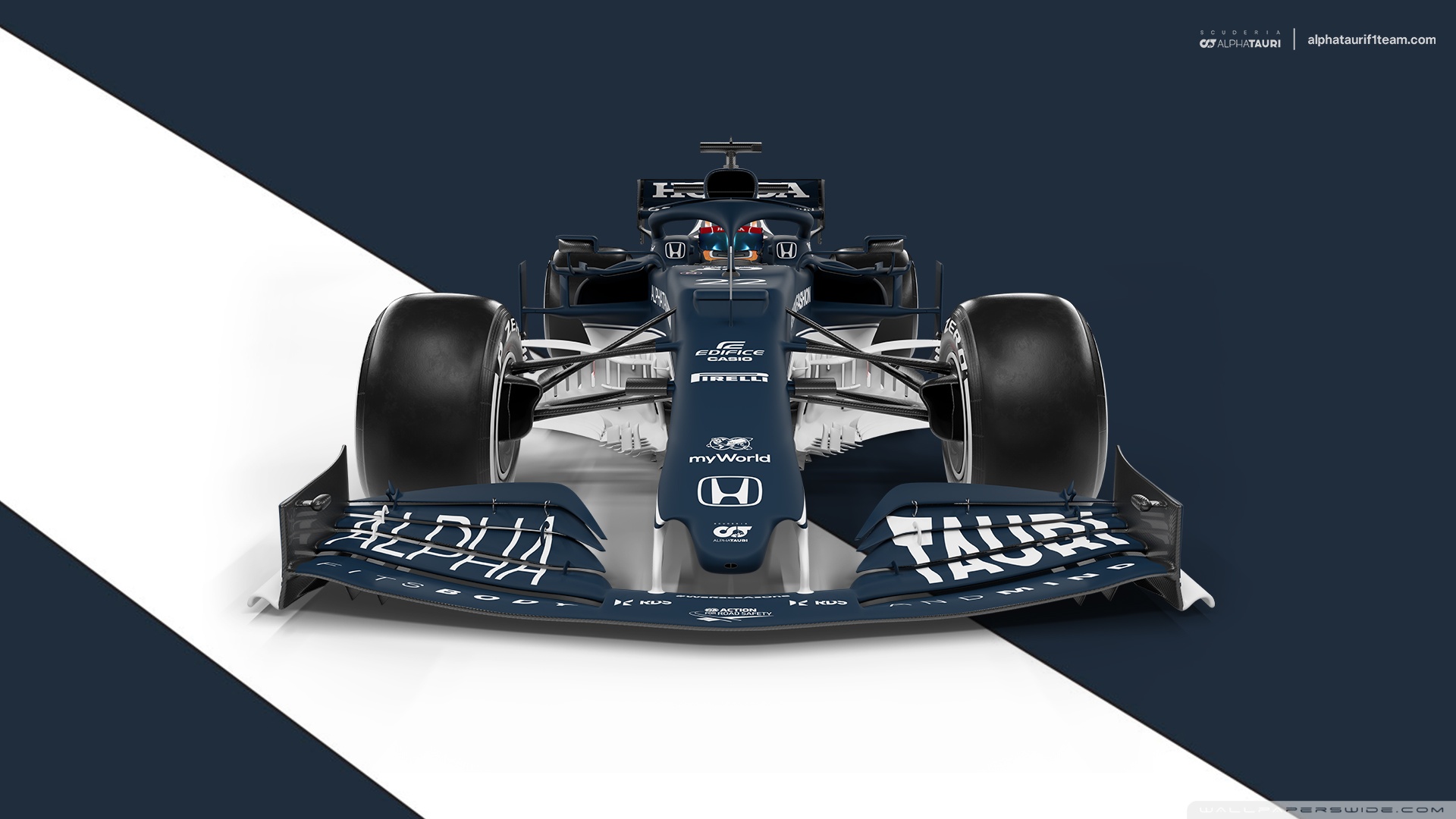 AlphaTauri AT02 F1 2021 4K UHD Wallpaper for UltraHD Desktop and TV, Smartphone and Tablet Devices