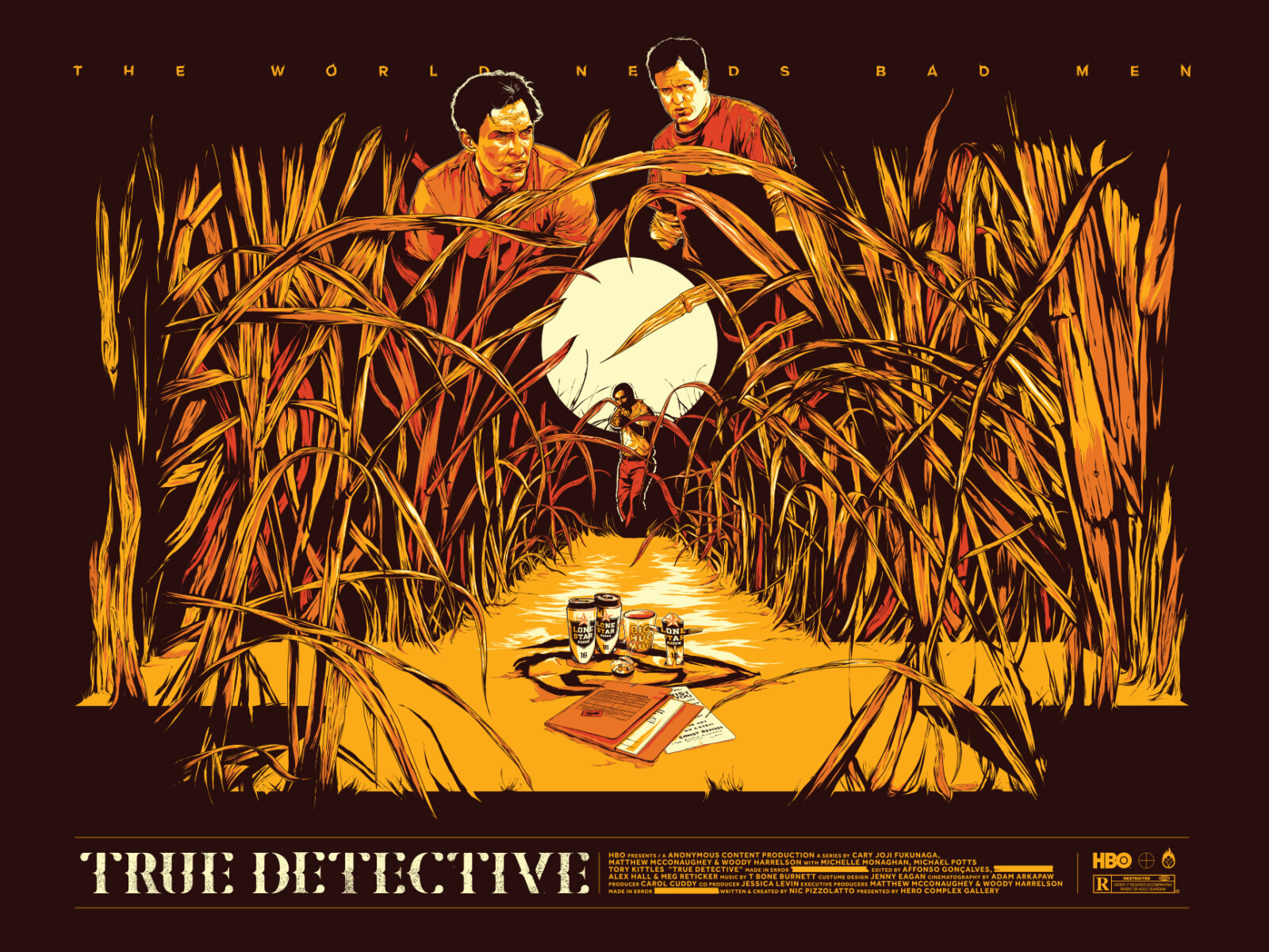 True Detective. Season 1×24. Poster By Tyler Martis