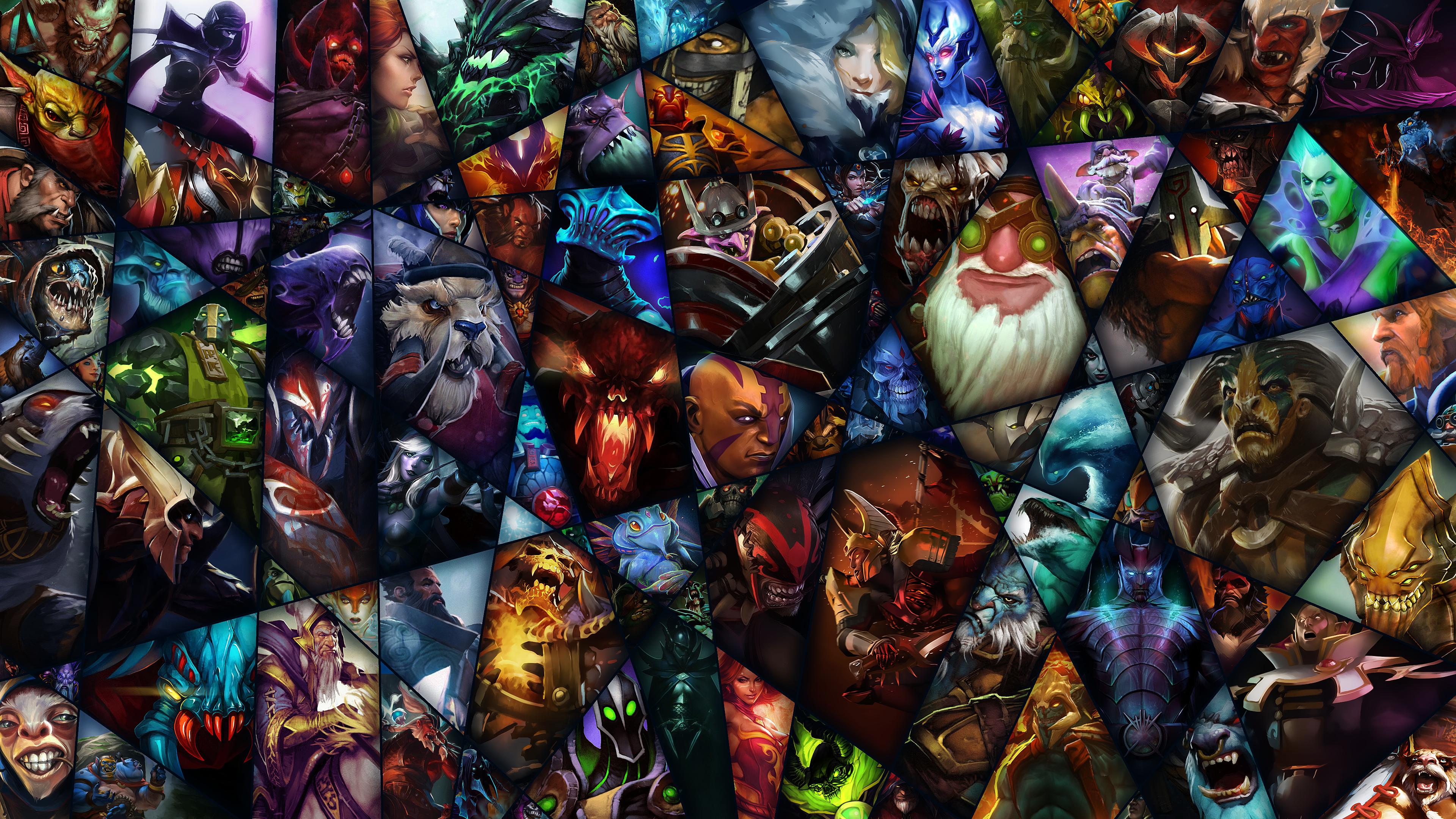 Dota 2 Wallpaper 4K, Game Art, Character art