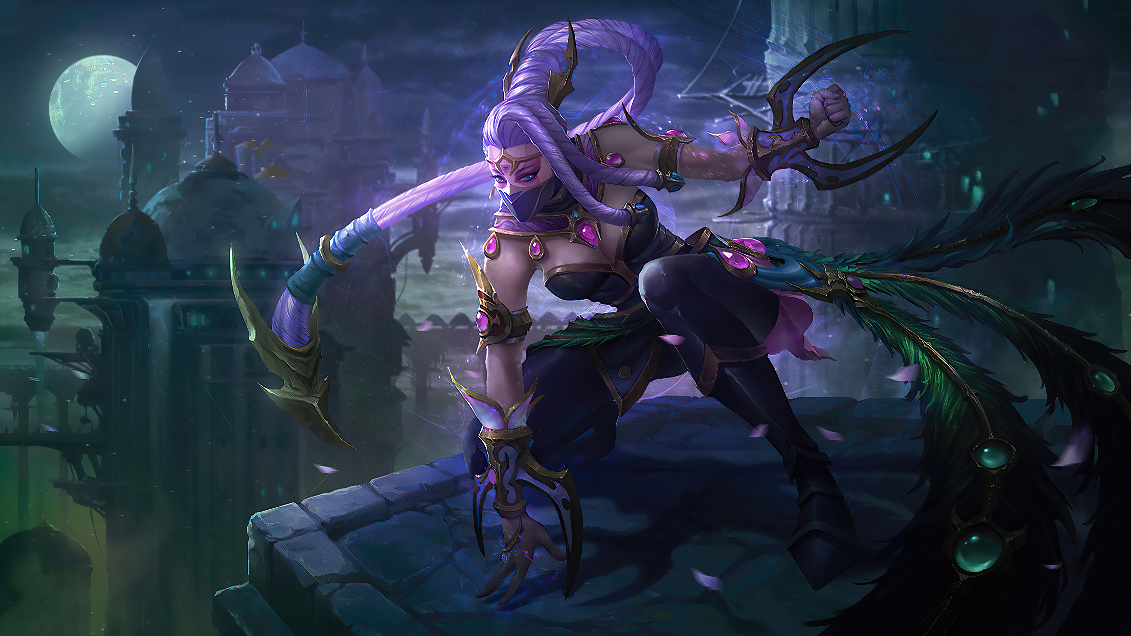 Lanaya The Templar Assassin from Dota 2 Wallpaper 4k for Desktop