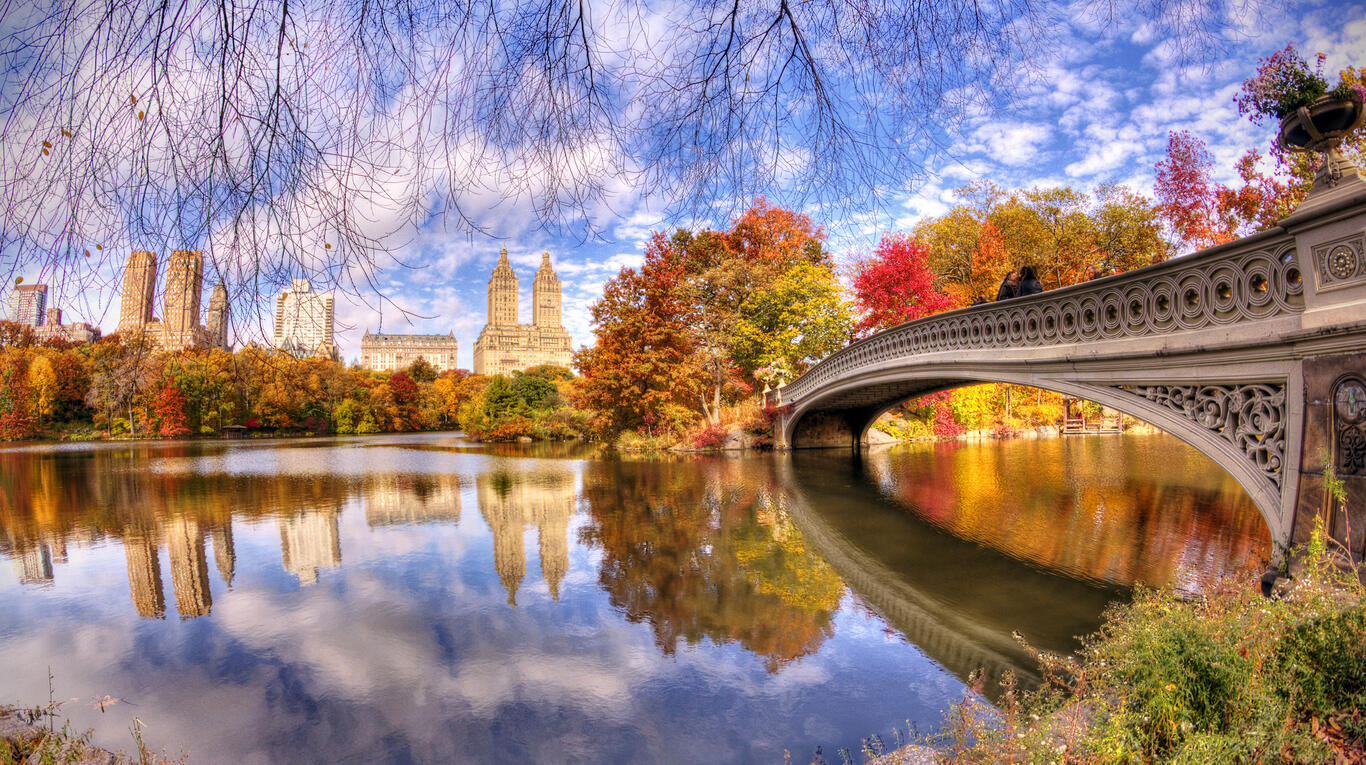 Wallpaper Central Park autumn new York city 1366x768 from photomonstr image and screensavers