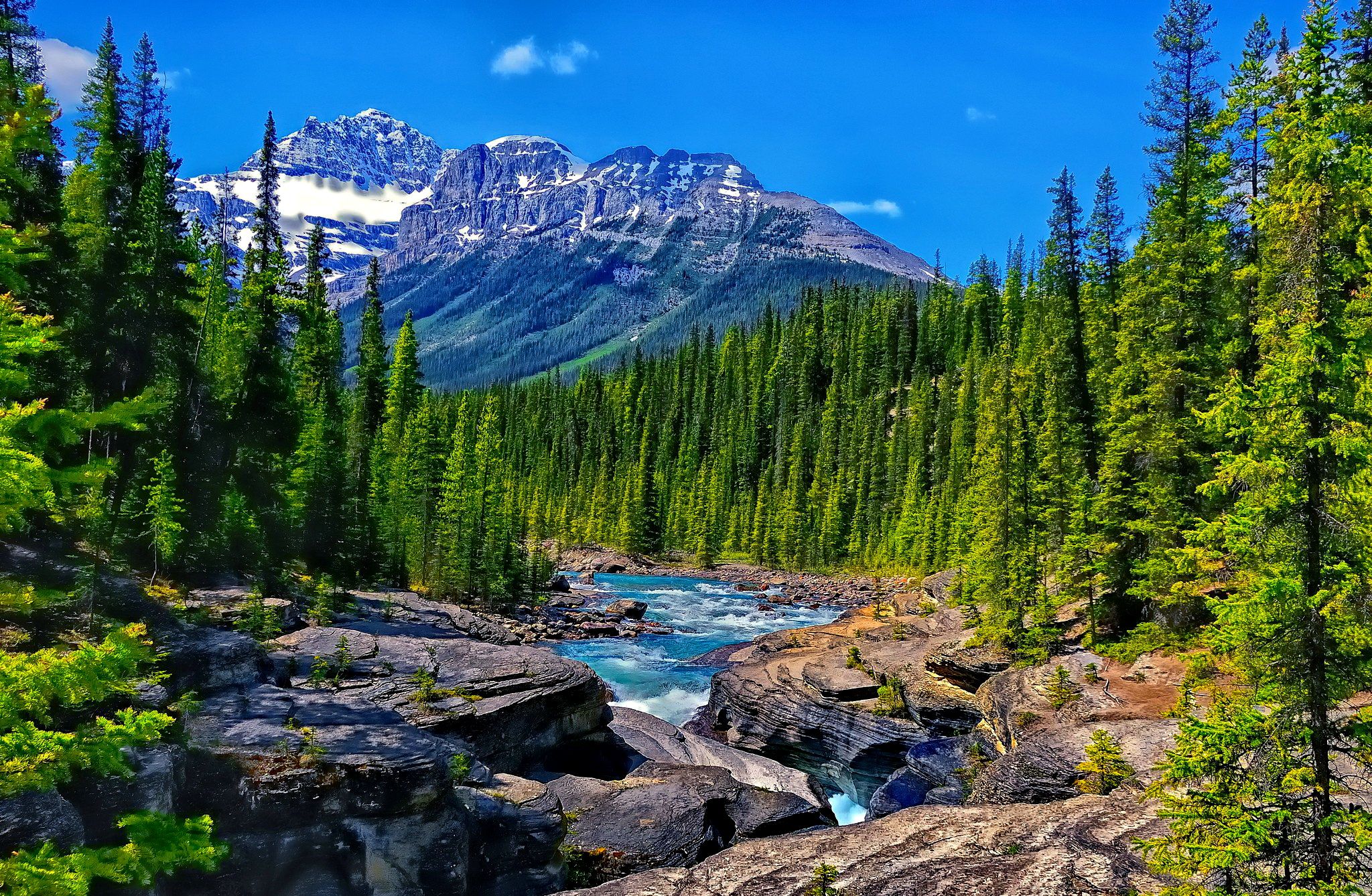 Mountain River Wallpaper, HD Mountain River Background on WallpaperBat