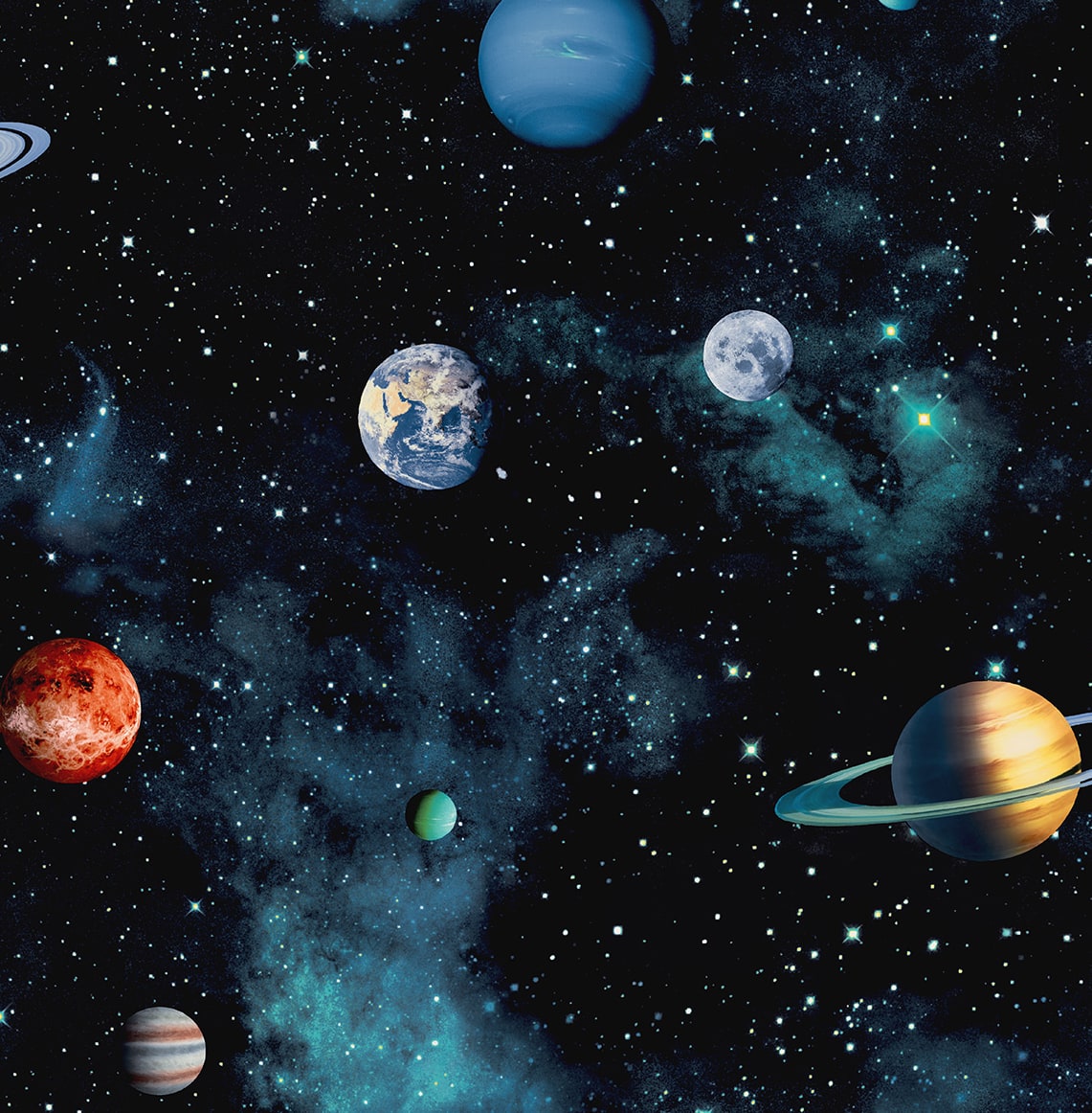 Cosmos Space Peel and Stick Removable Wallpaper