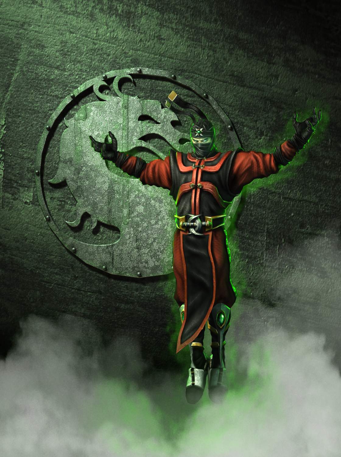 TotalMK Size MK: Deception Ermac render. Not many had this as most used the Ermac Wallpaper, but some of his feet were cut off on that ;) and it