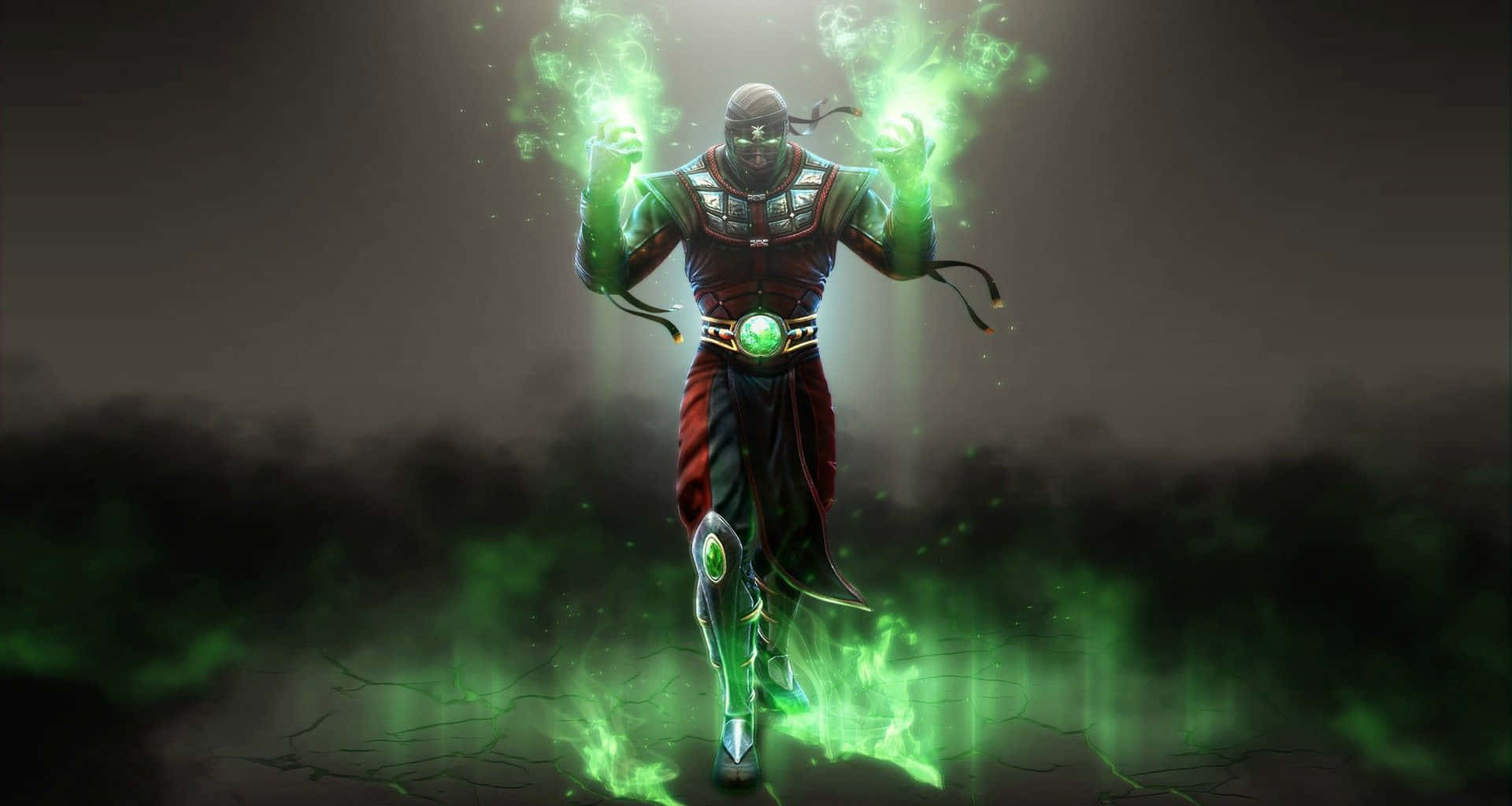 Download Ermac, The Powerful Soul Filled Warrior From Mortal Kombat. Wallpaper