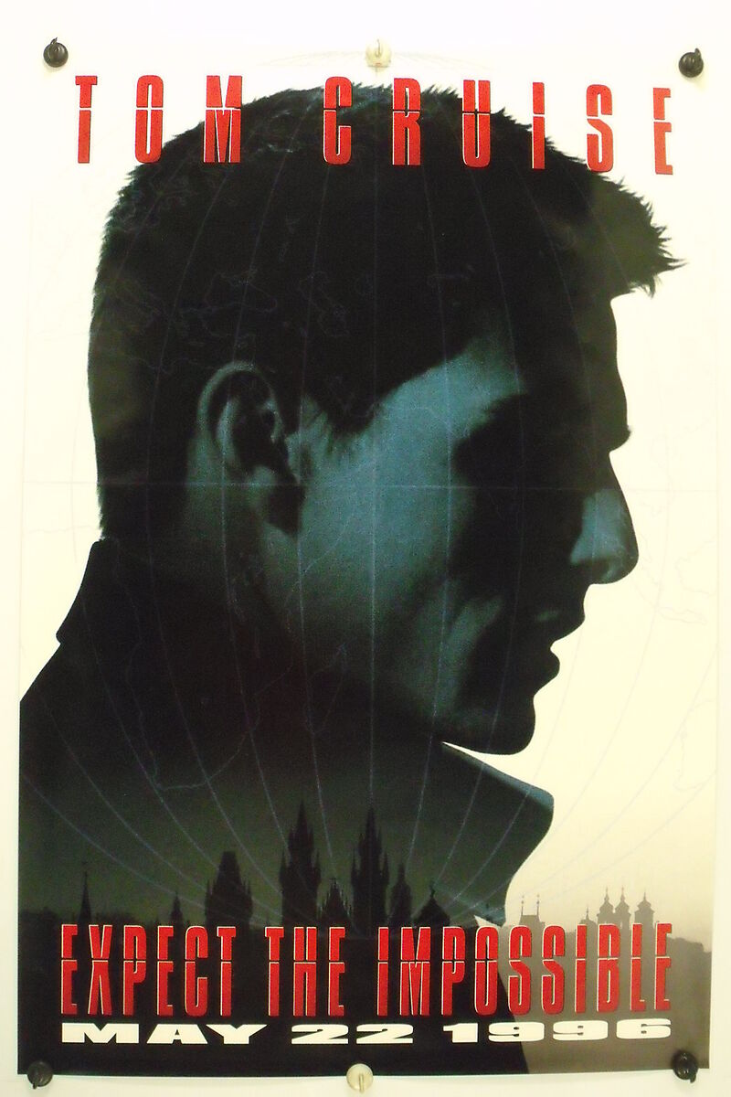 MISSION IMPOSSIBLE Cruise Movie Poster Rolled SS C9 C10