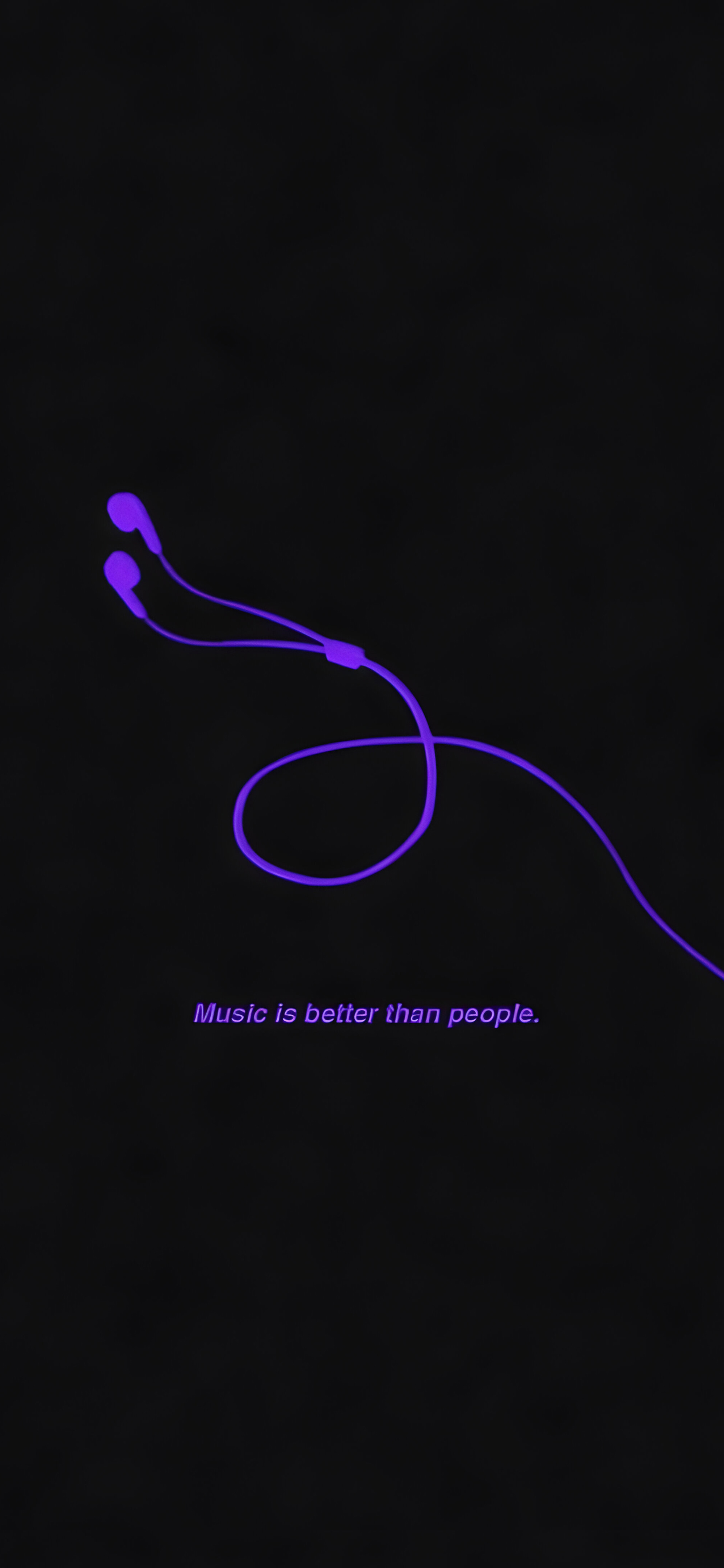 Music is Better Than People Wallpaper Dark Art Wallpaper