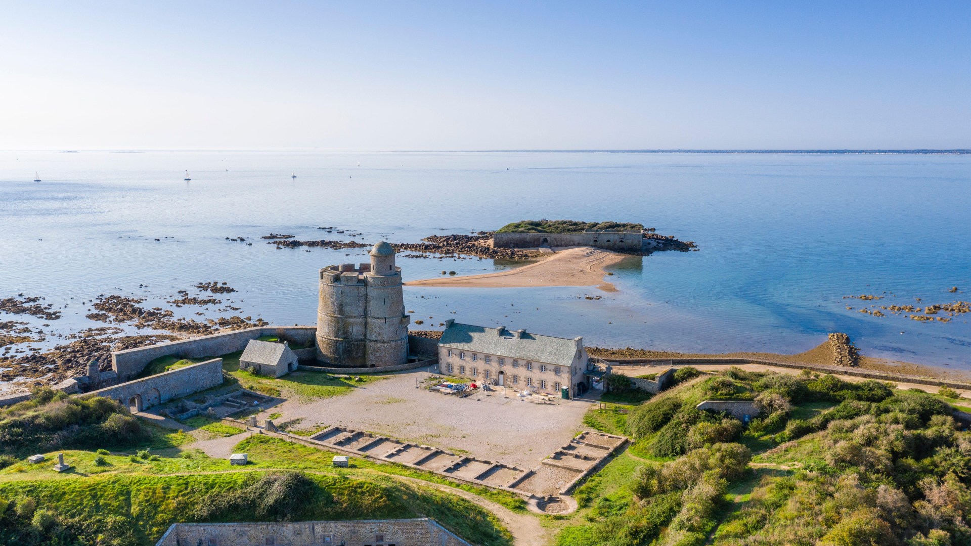 Hidden island in the English Channel with an exotic climate and some of the best sunsets in Europe