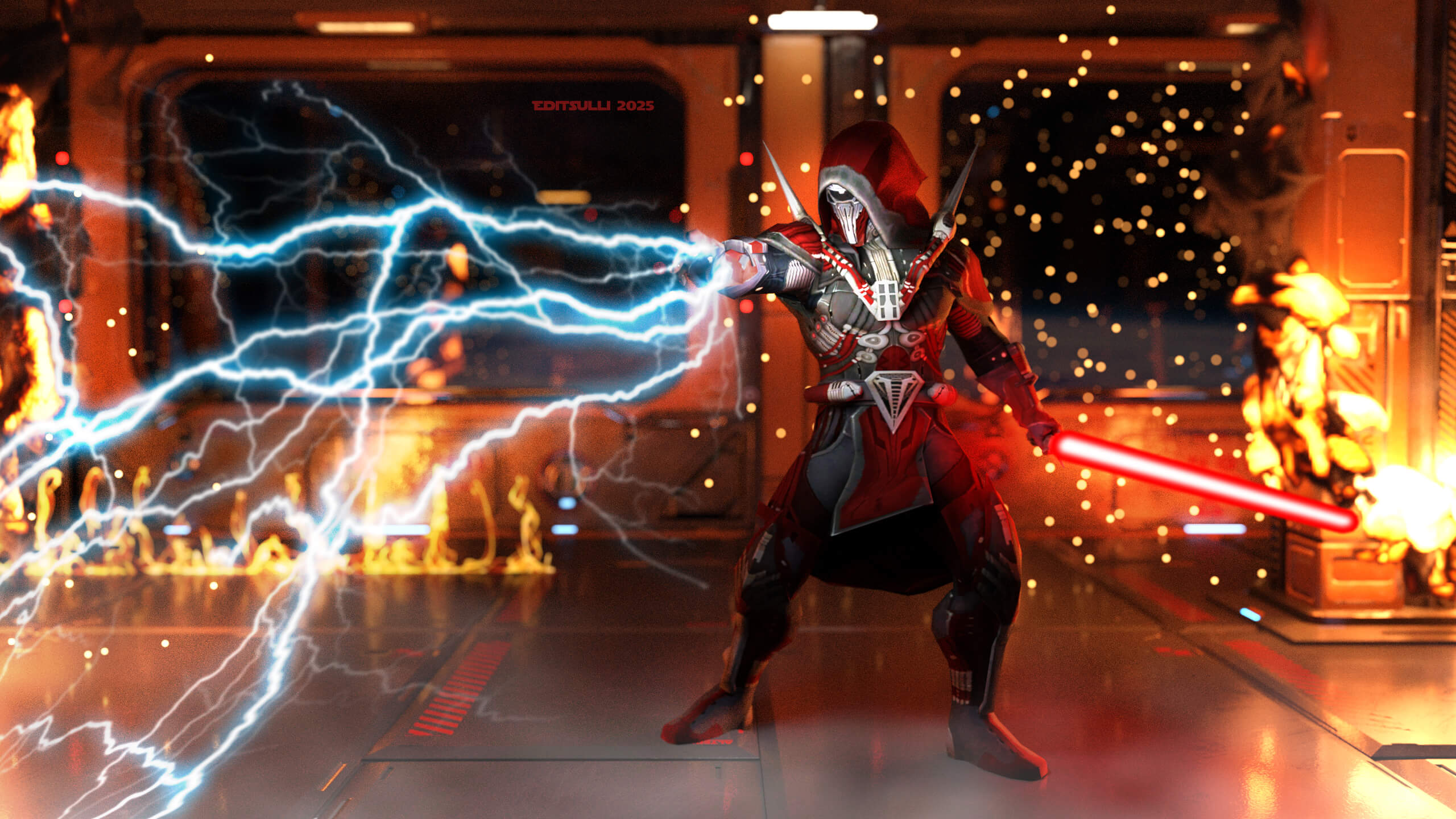 Darth Marr 3D Render, Digital Art