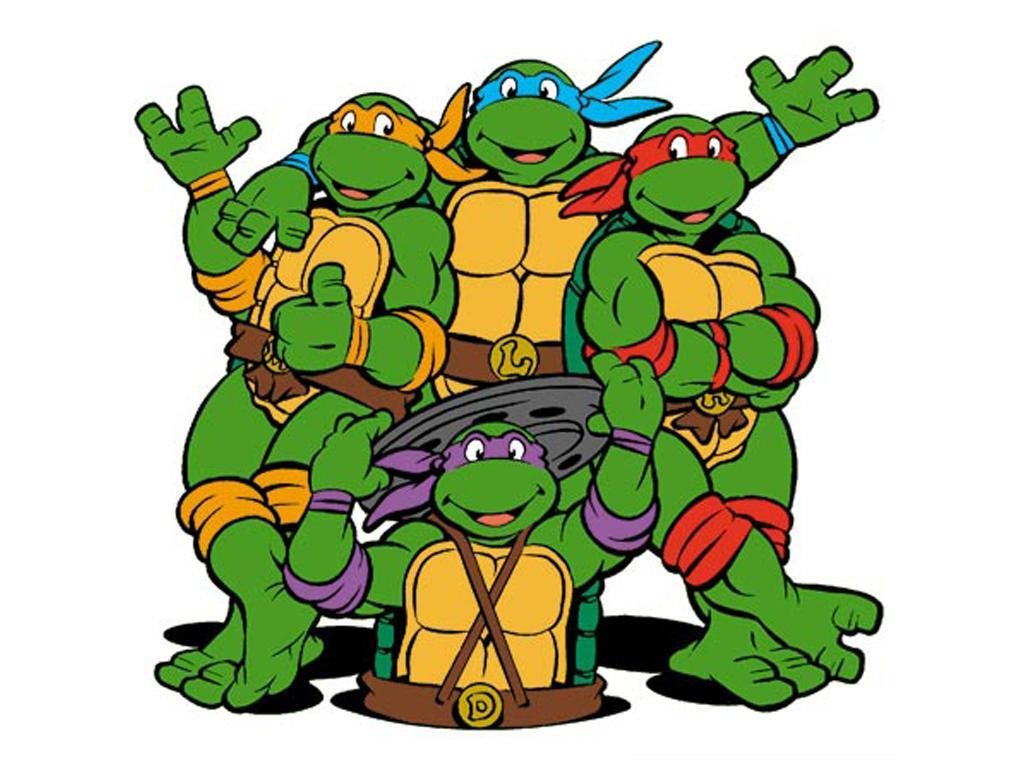 Wallpaper Tmnt Cartoon Teenage Mutant Ninja Turtles Arcade Attack
