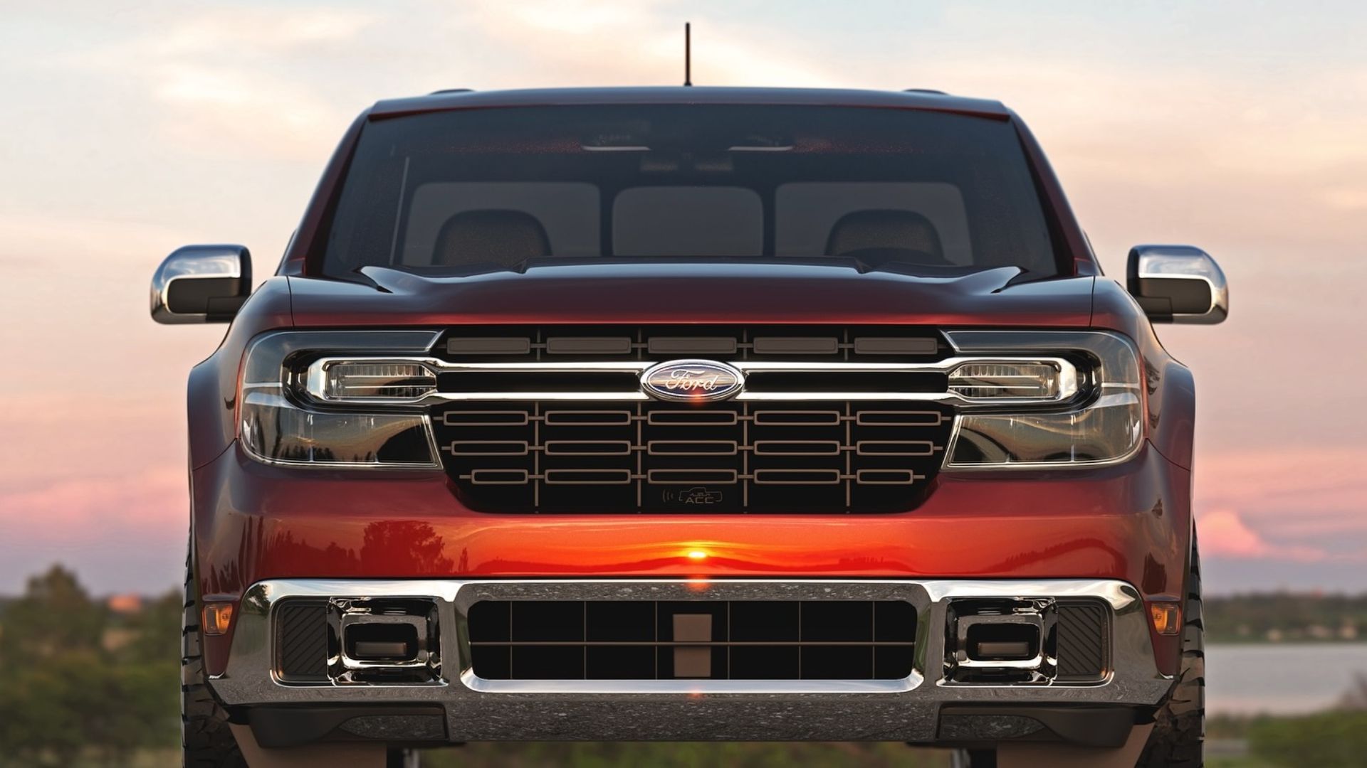 Ford Maverick Goes Western With This King Ranch Render