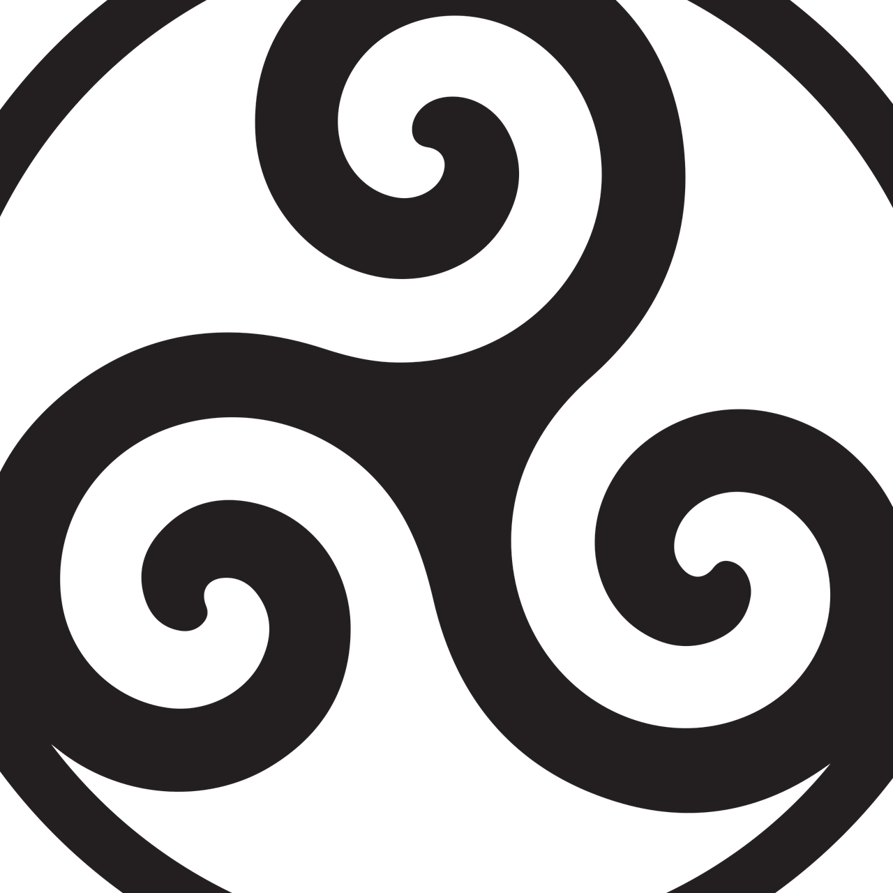 Download Triskele Triskelion Celtic Symbol. Royalty Free Vector Graphic