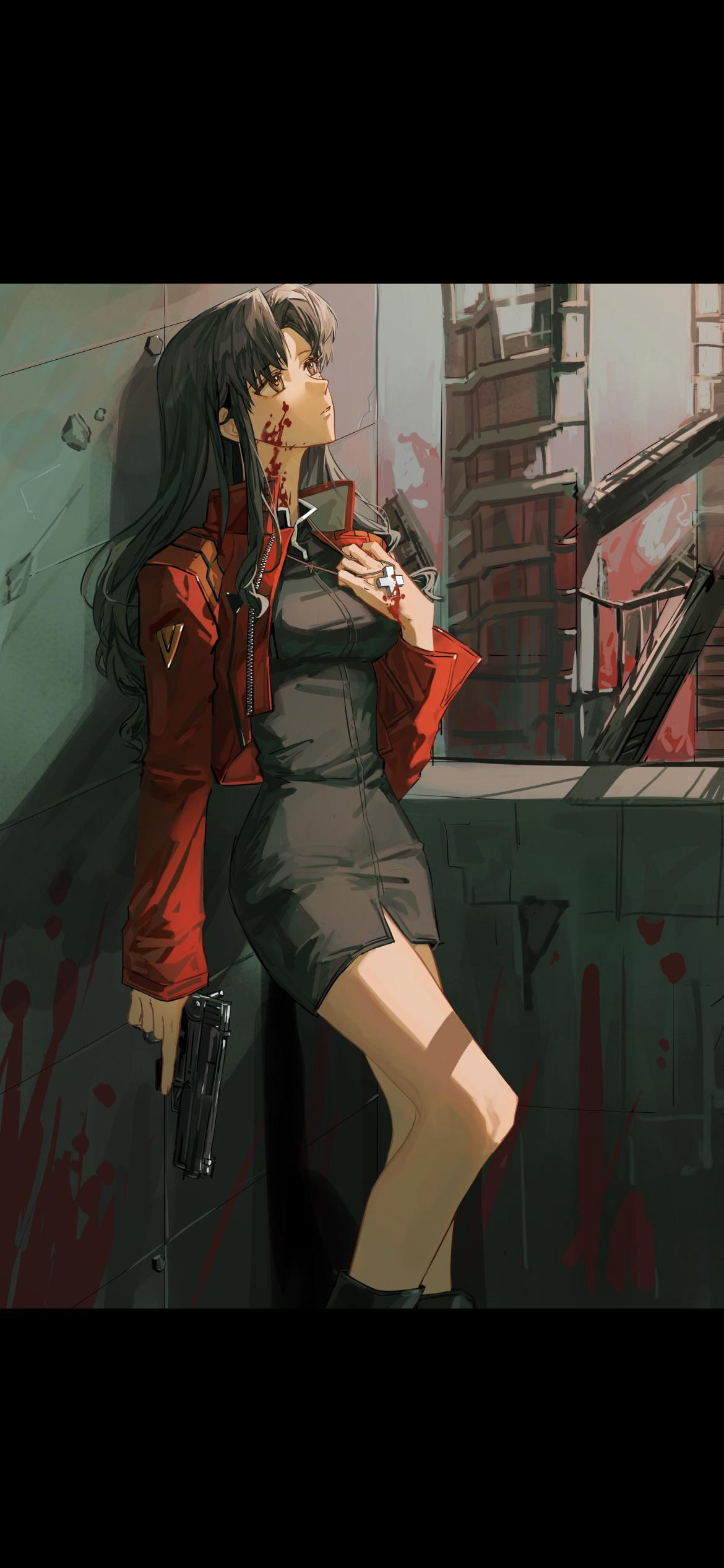 I'm looking for serious Evangelion mobile wallpaper like this one. Any suggestions? Please send link