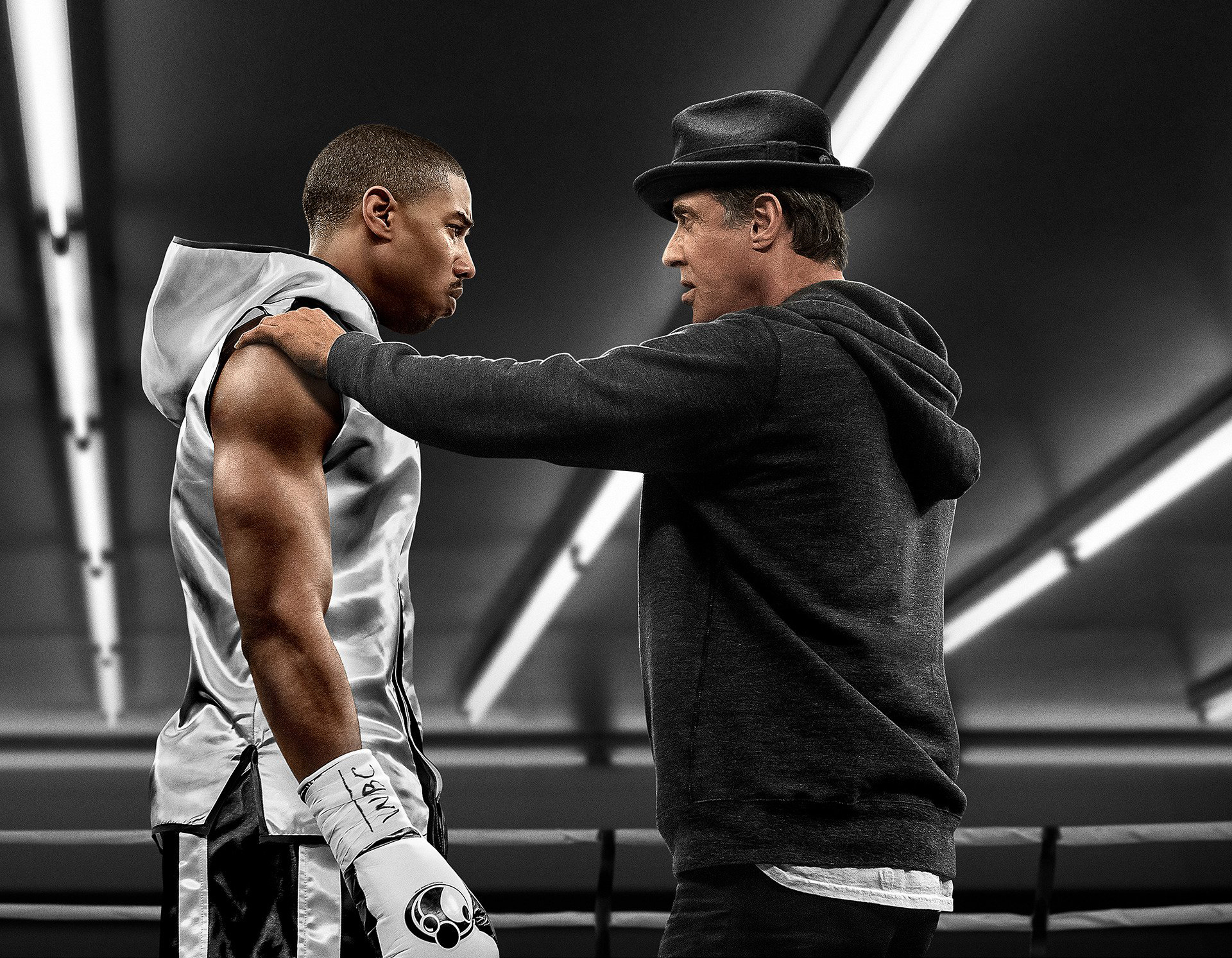 Michael B Jordan And Sylvester Stallone In Creed Movie Wallpaper, HD Movies Wallpaper, 4k Wallpaper, Image, Background, Photos and Picture