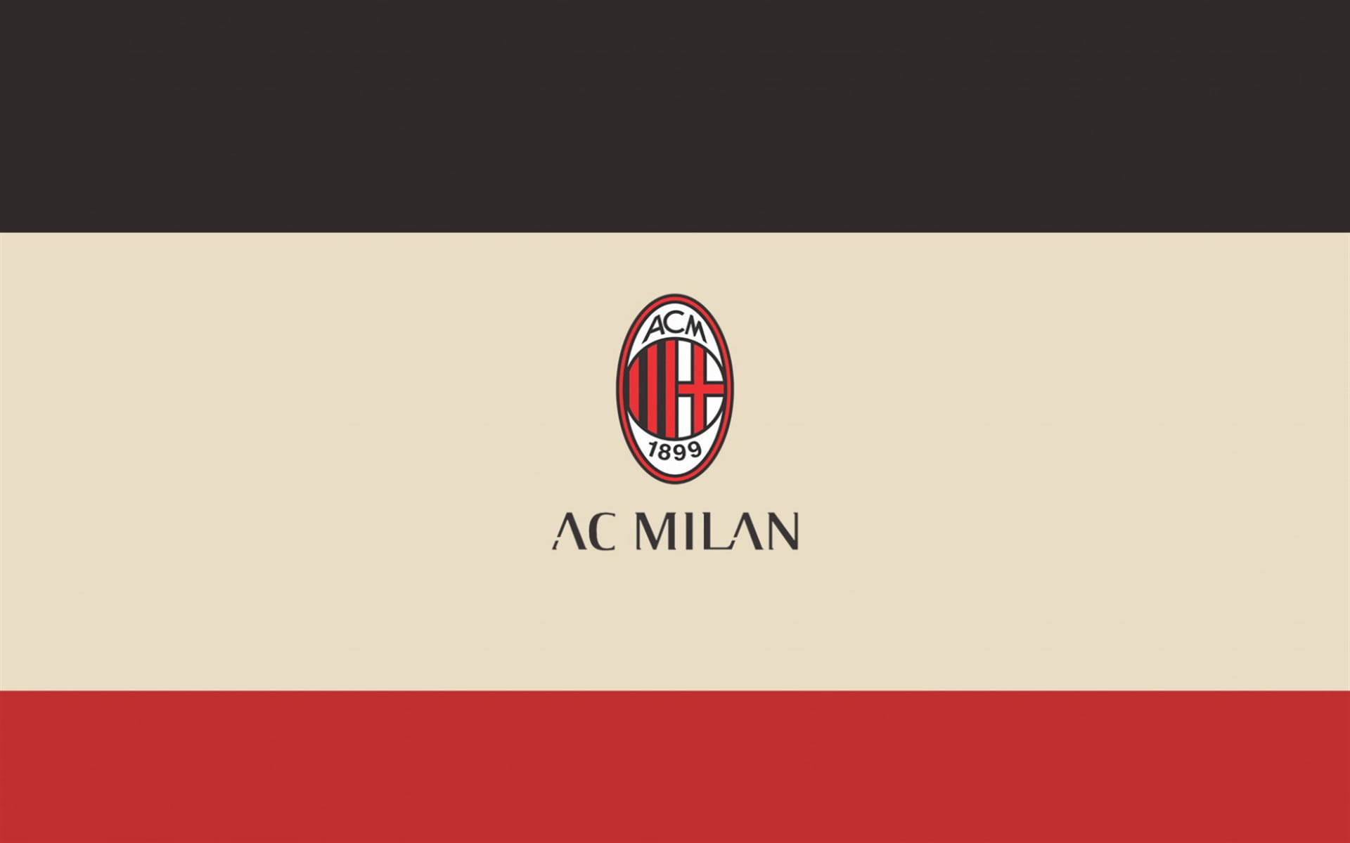 Download Minimalist AC Milan Wallpaper