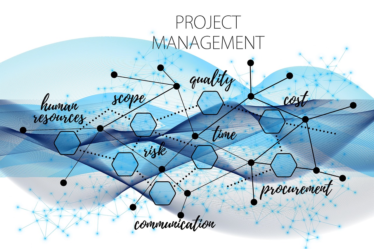 Download Project Management Networking Marketing. Royalty Free Stock Illustration Image